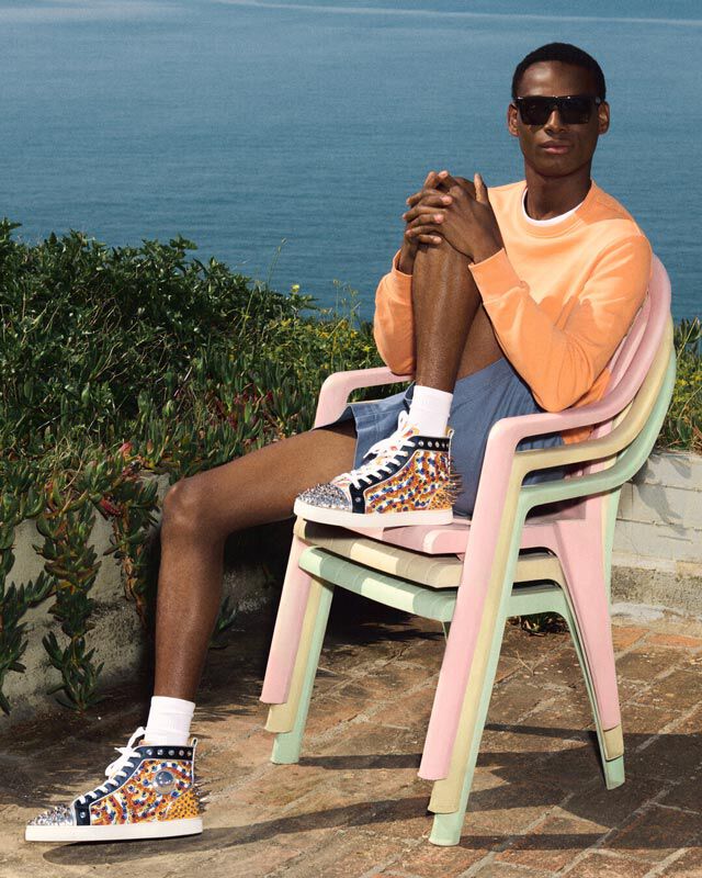 完売クリスチャンルブタン☆Louis Pik Pik Orlato スニーカー44