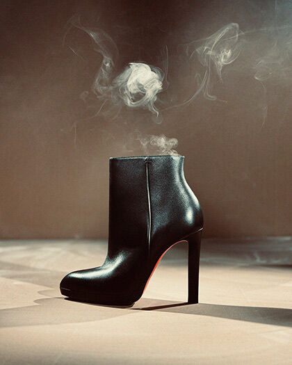 キュービトロン！ChristianLouboutin ルブタン Christian Louboutin TASSEL SOFT シューズ 38(25cm) シルバー