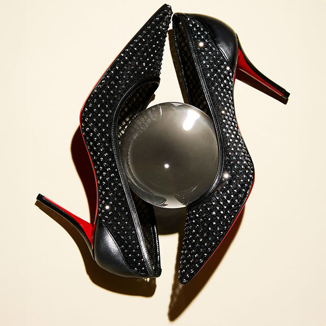 Christian Louboutin ルブタン 37 Black Point クリスチャン