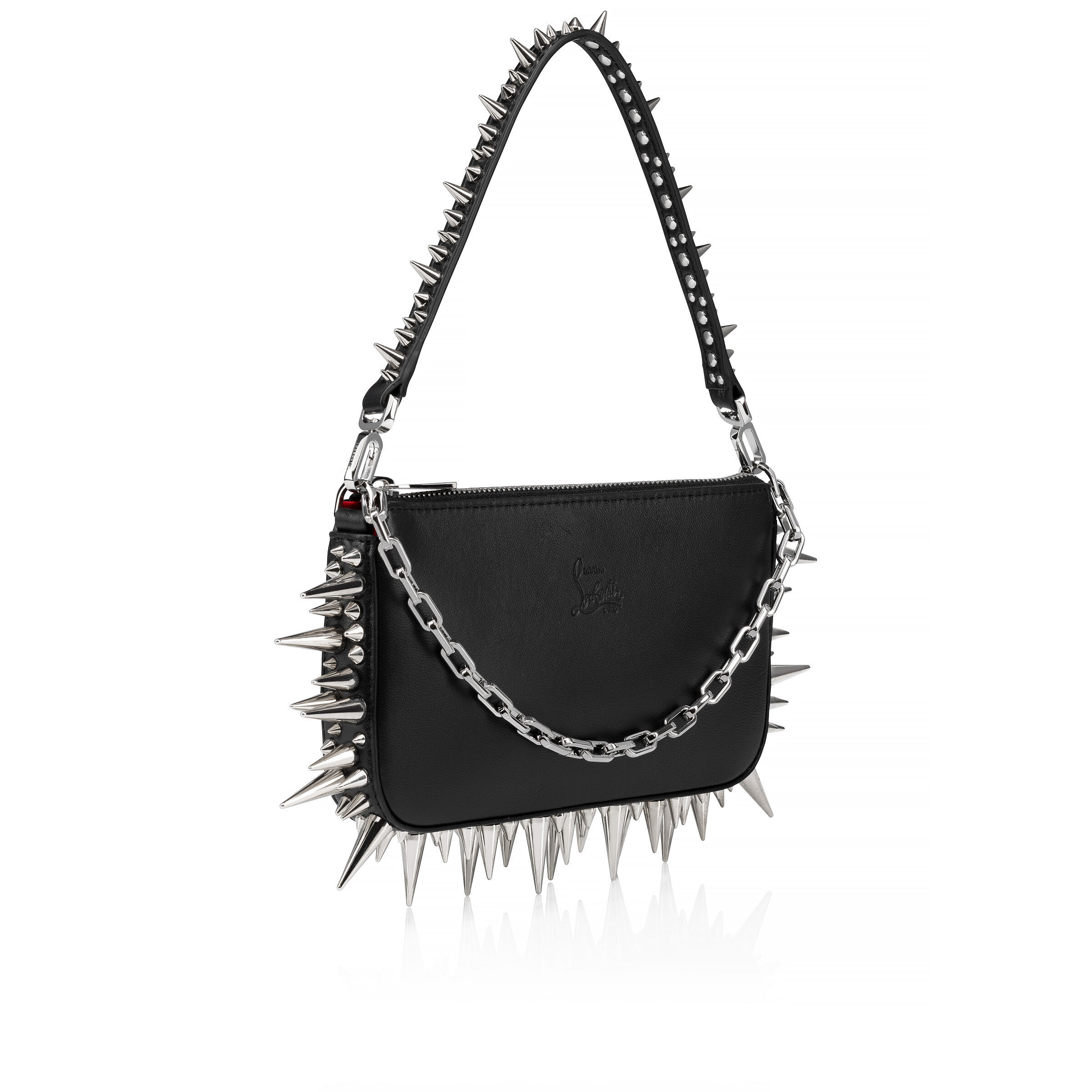 Loubila Mini - ポーチ - ナッパレザー - ブラック - Christian