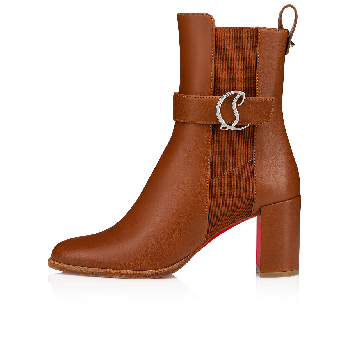 CL Chelsea Booty 70 ブラウン カーフレザー - Shoes - Women - Christian Louboutin