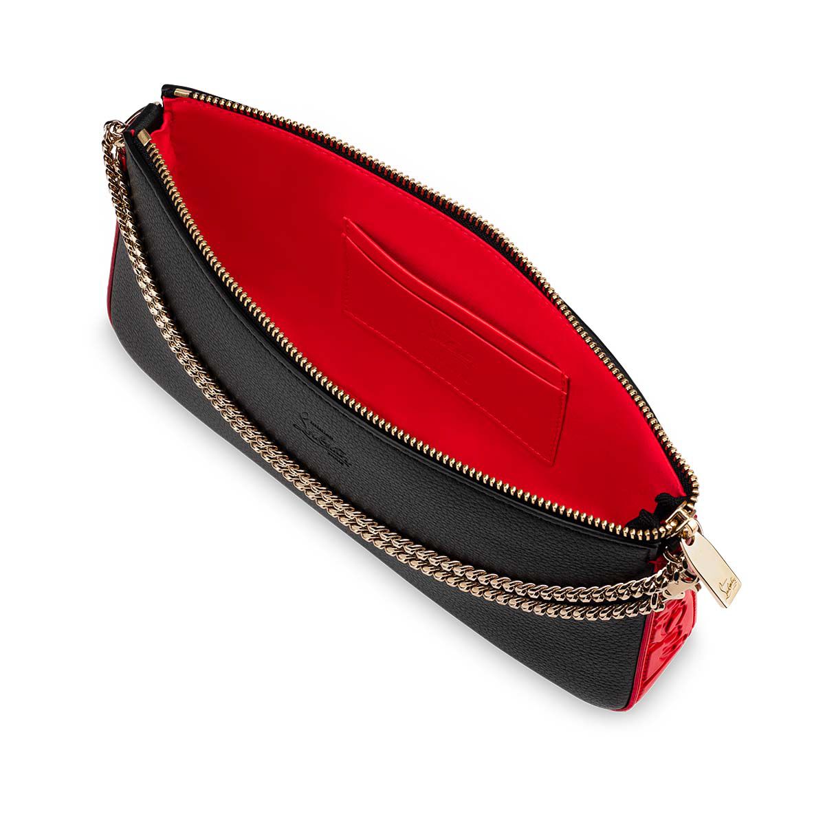 LOUBILA POUCH ブラック カーフレザー - Bags - Women - Christian Louboutin