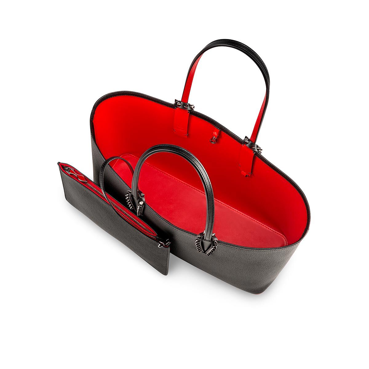 Cabata ブラック カーフレザー - Bags - Women - Christian