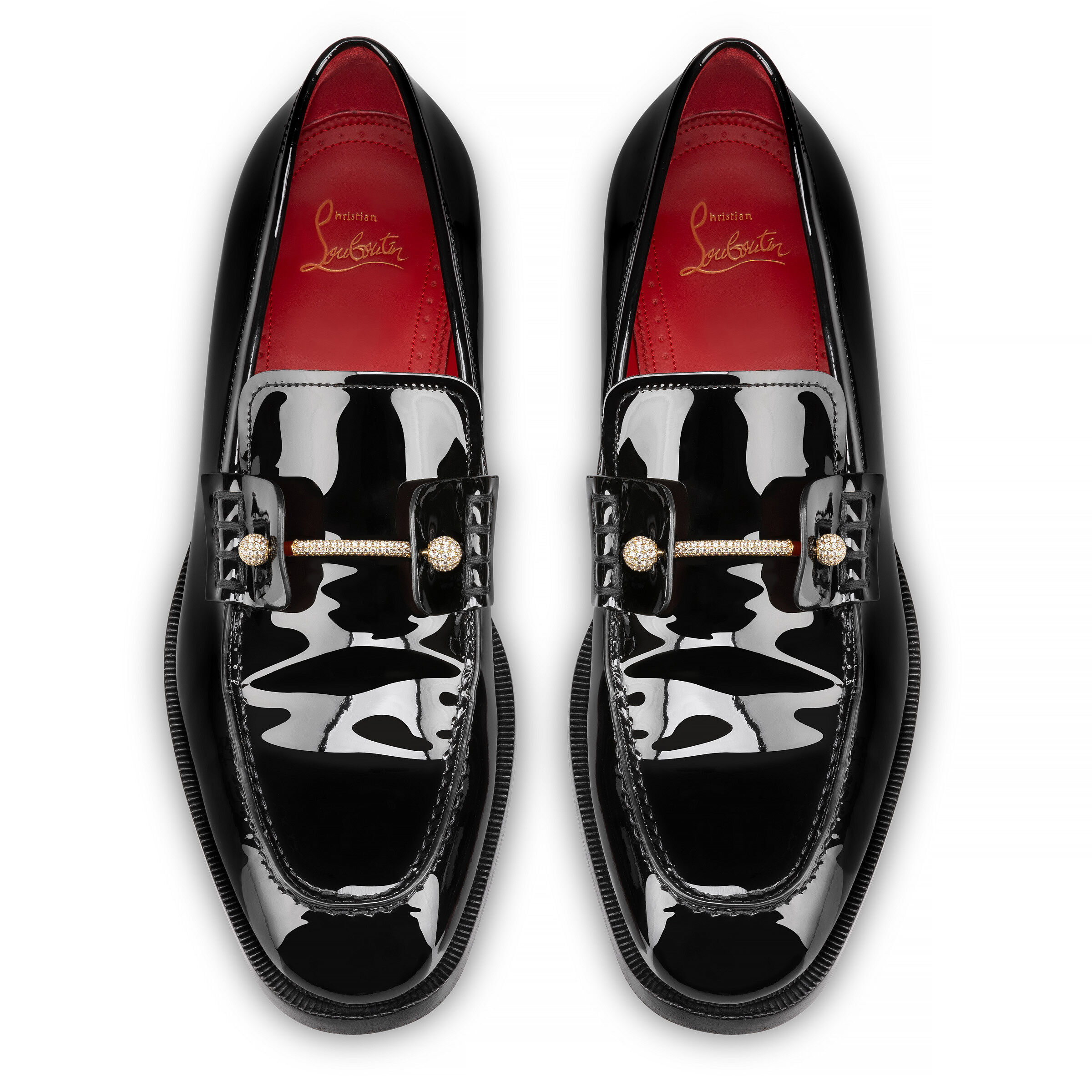 Chambelink Strass - シューズジュエリー - メタル、ストラス（クリスタル）- Silver - Christian  Louboutin