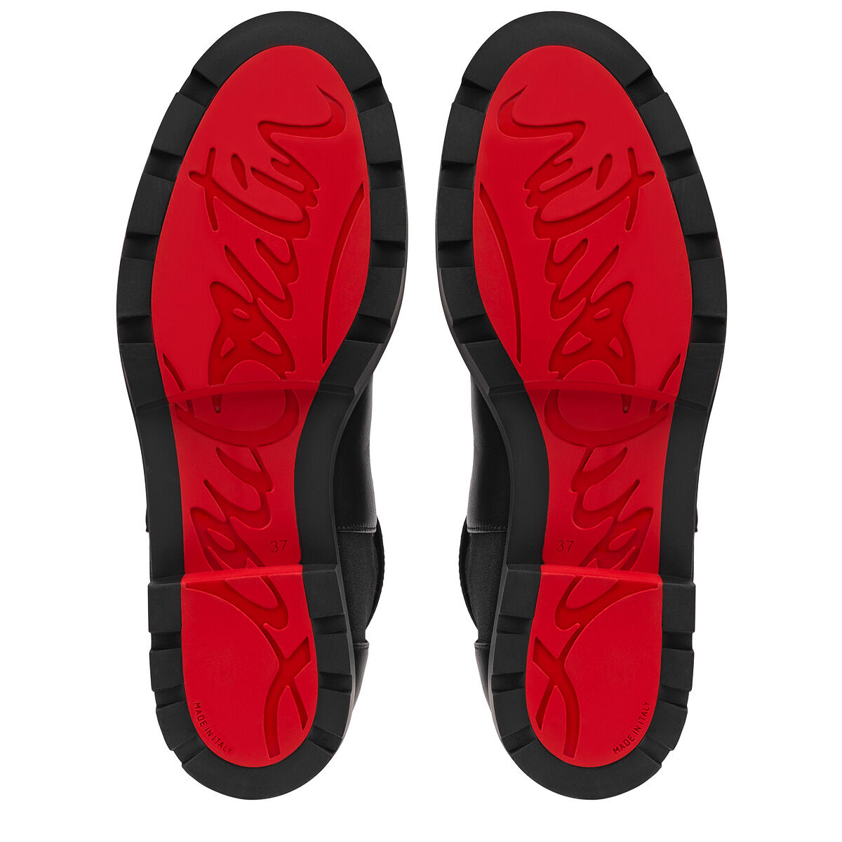 CL Chelsea Booty Lug ブラック カーフレザー - Shoes - Women