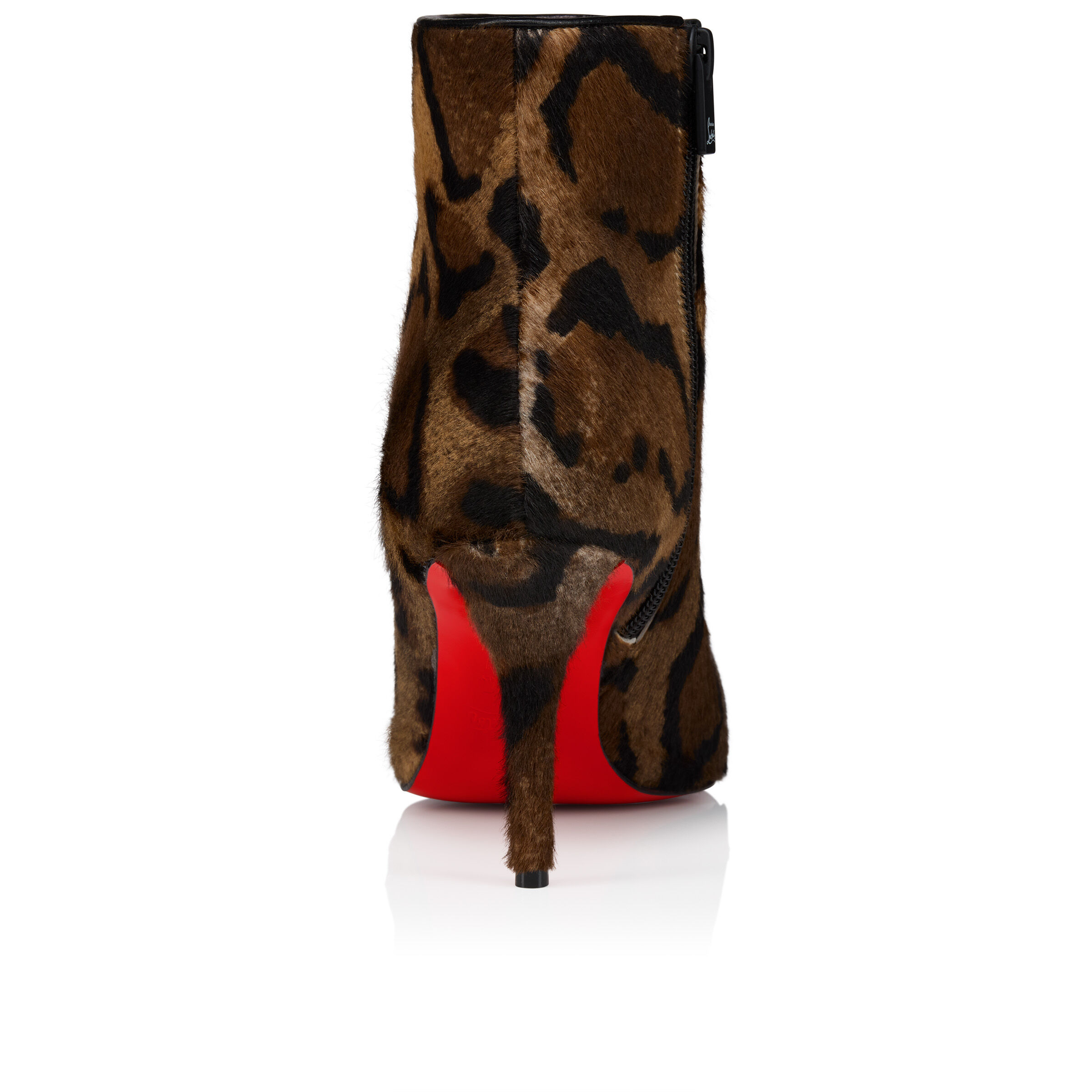 【関税&送料込】Christian Louboutin Miss Z Booty Miss Z Booty - 100 mm Low boots - Gaagal coated canvas