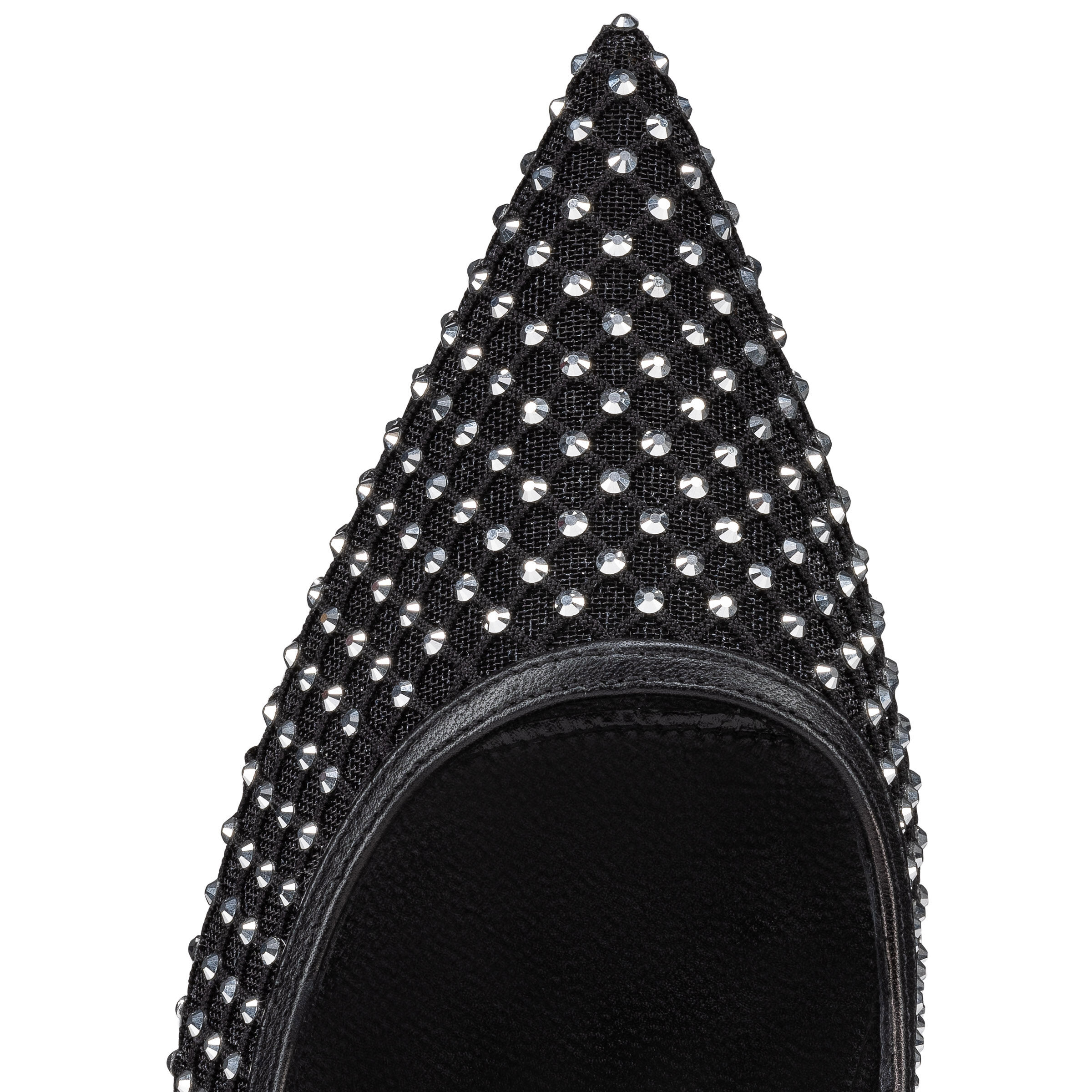商品画像：Apostropha Mesh Strass - 80 mm Pumps - Strass mesh and nappa 2