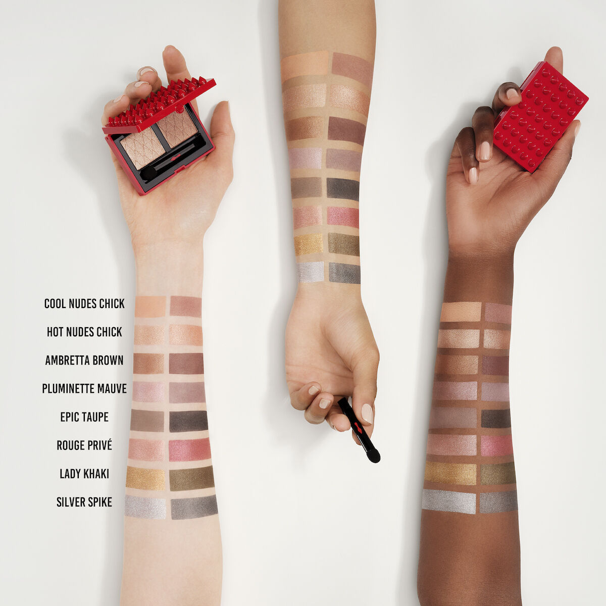 メーカー直売 - 人気ランキング アンブレッタブラウン Beauty Louboutin Christian - Brown アイシャドウ