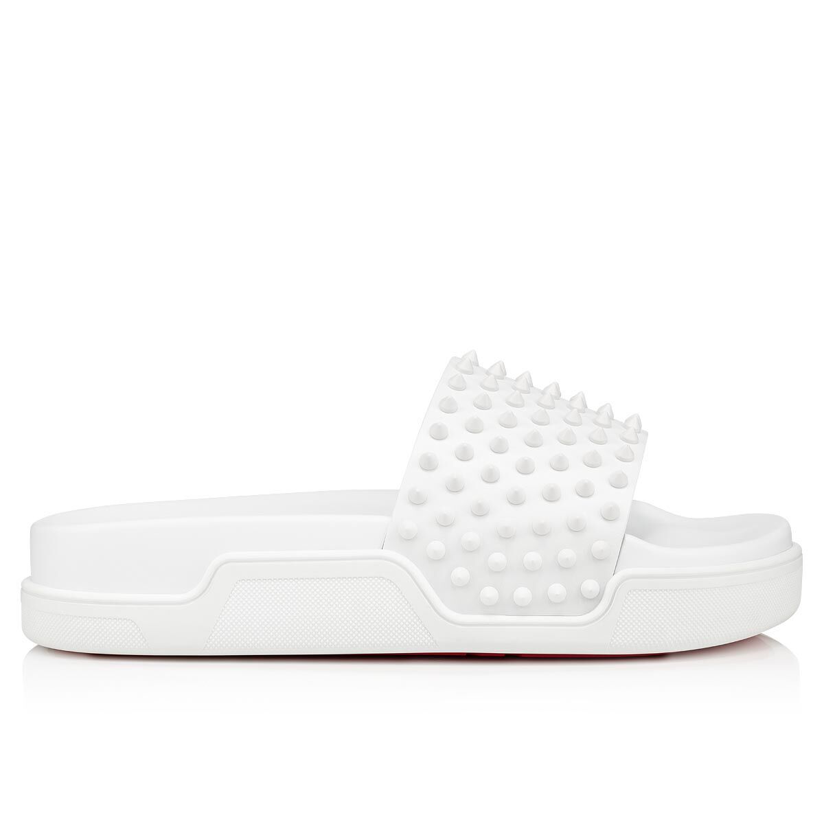 Pool Fun ホワイト カーフレザー - Shoes - Men - Christian Louboutin