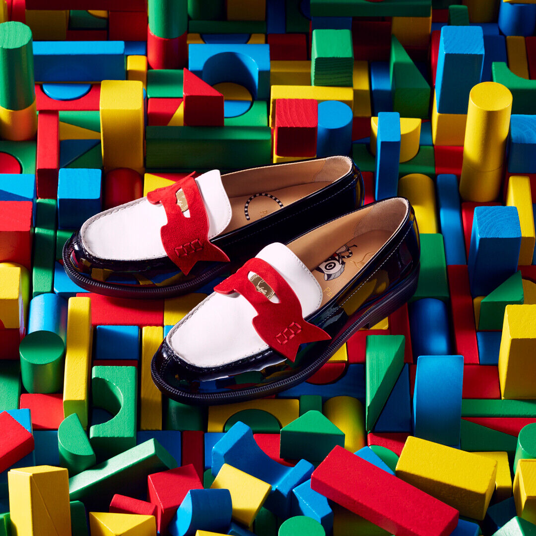 Mini Penny マルチカラー パテントレザー - Shoes - Kids Unisex - Christian Louboutin