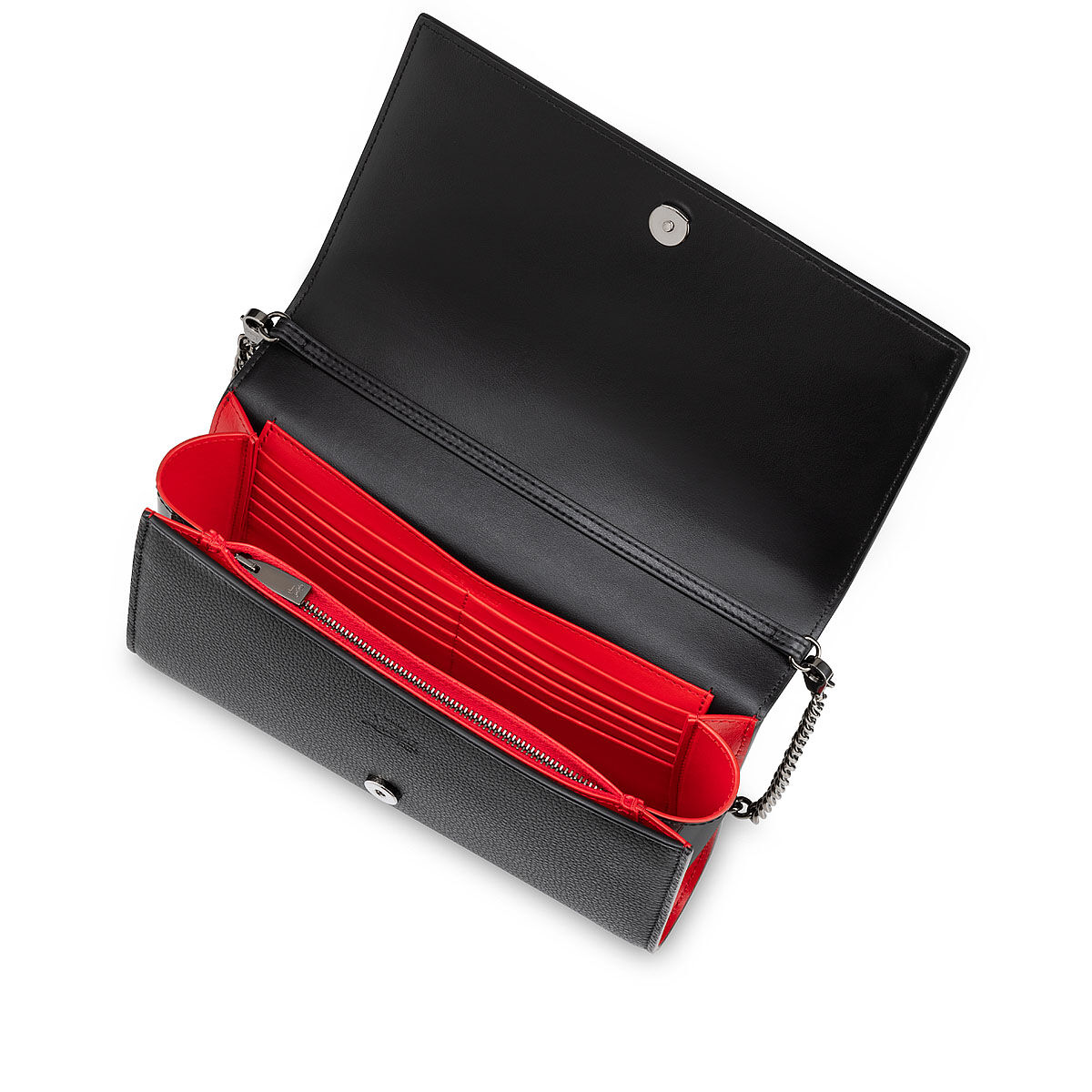 Paloma Clutch ブラック カーフレザー - Bags - Women - Christian Louboutin