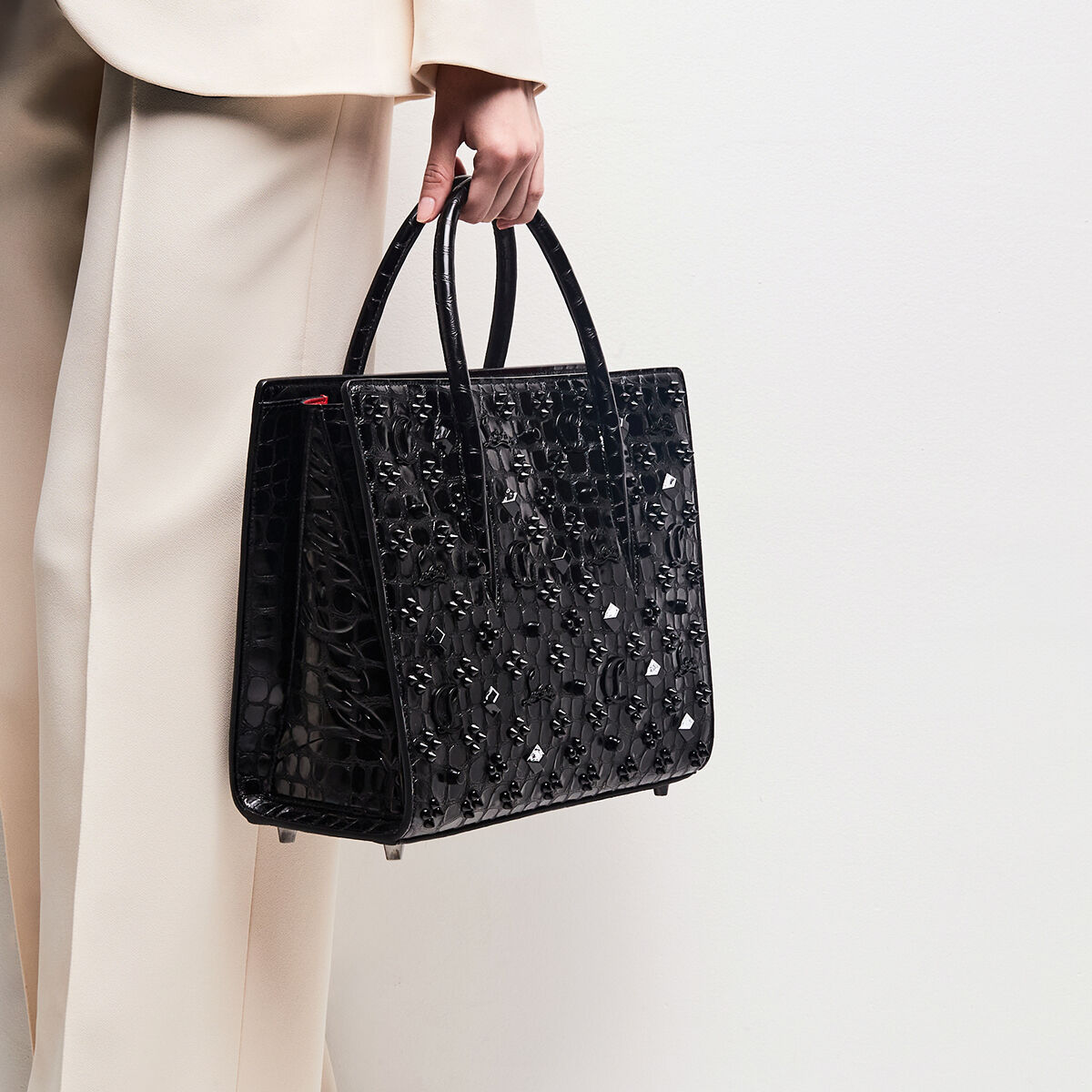 【１着でも送料無料】 Paloma medium ブラック カーフレザー - Bags - Women バッグ