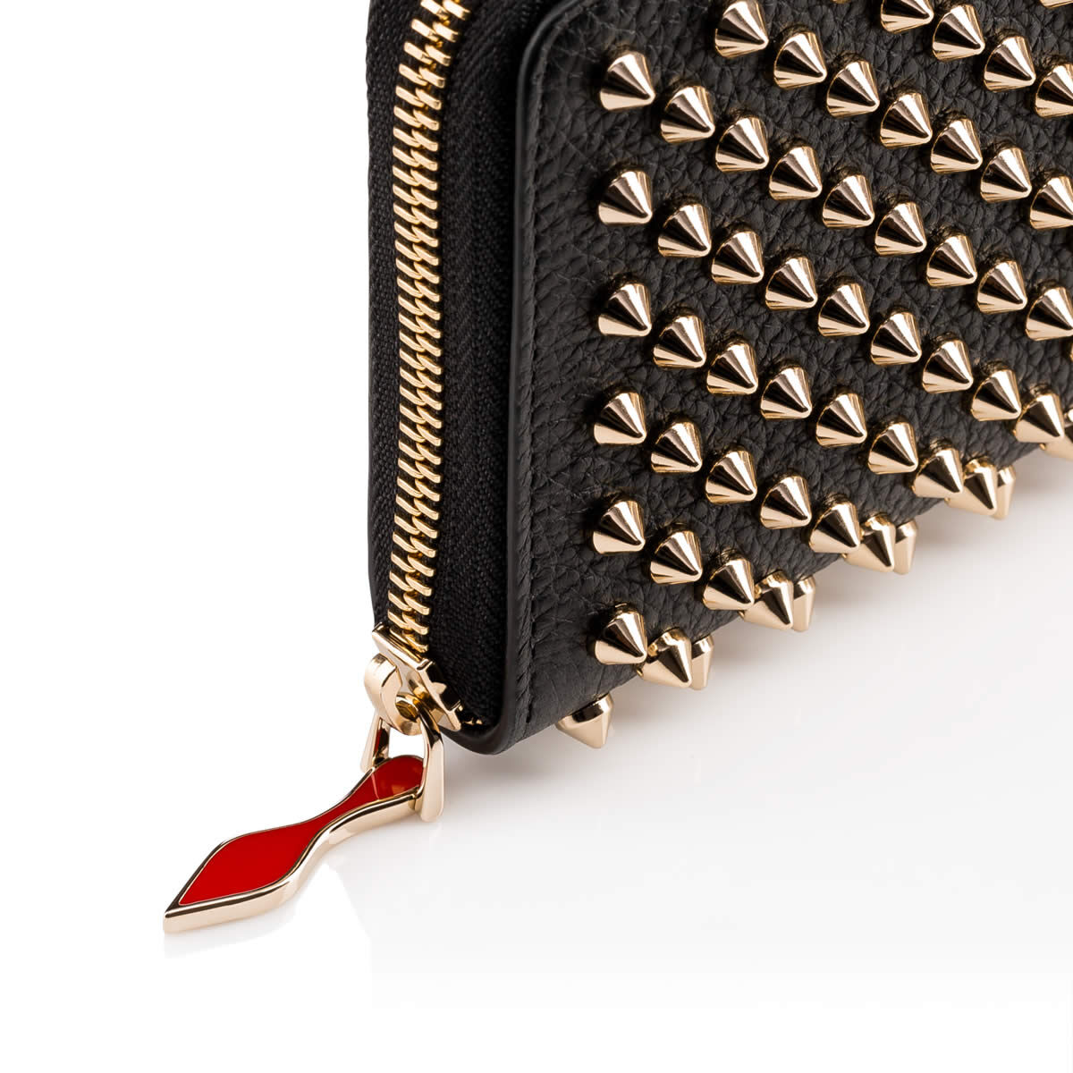Panettone wallet ブラック カーフレザー - Accessories - Women