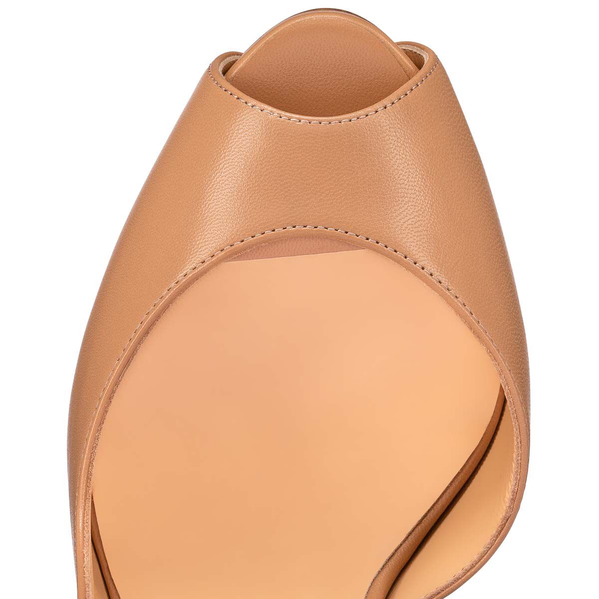 ルブタン パンプル 38.5 size 120 mm - パテントレザー - ブラック - ウィメンズ