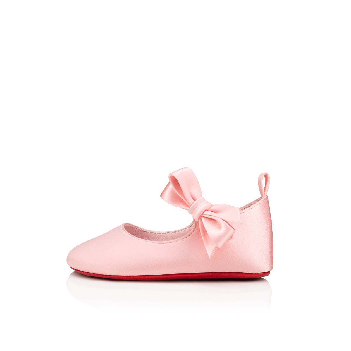 Lou Babe ピンク クレープサテン - Shoes - Kids Unisex - Christian