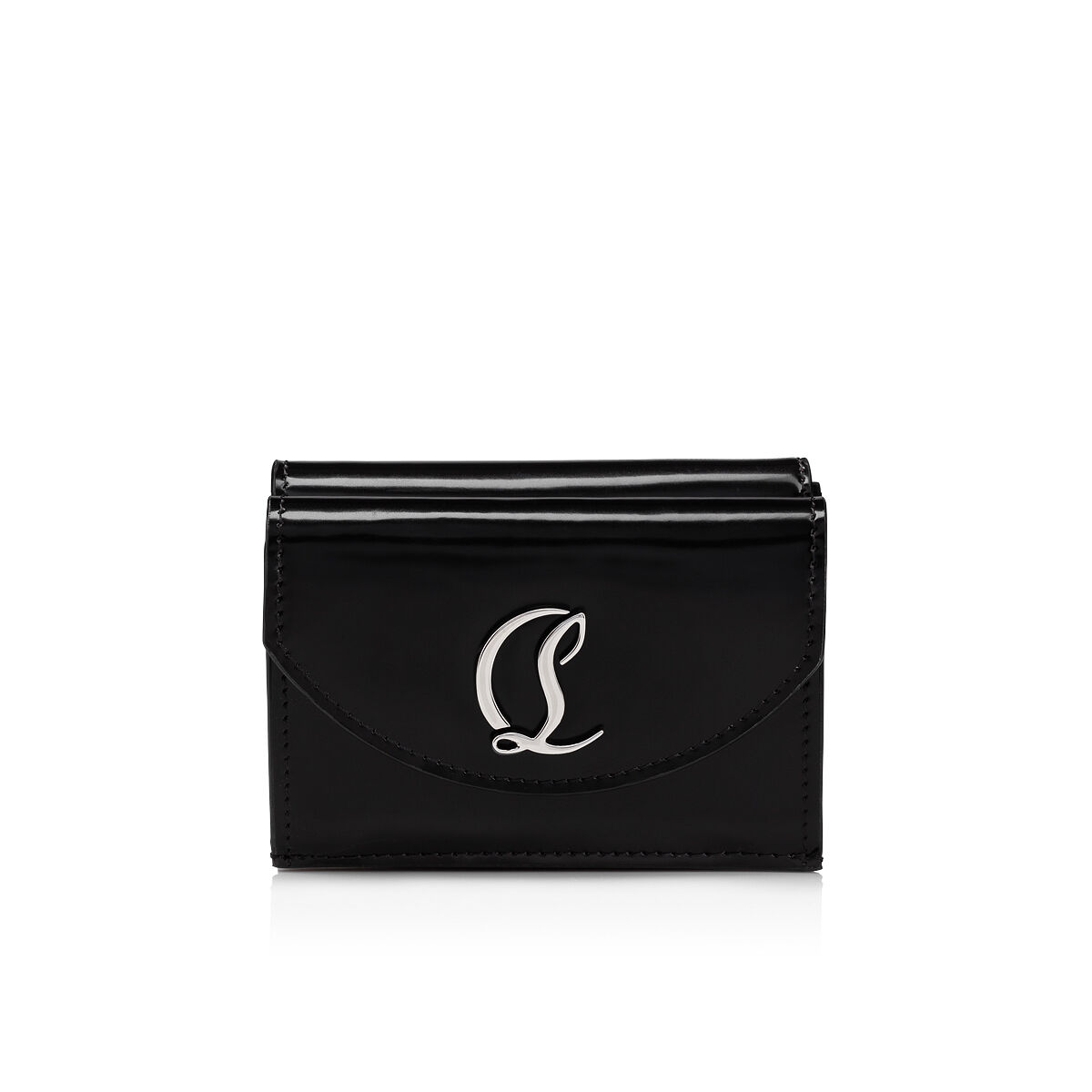 Loubi 54 - コンパクトウォレット - カーフレザー - ブラック - Christian Louboutin