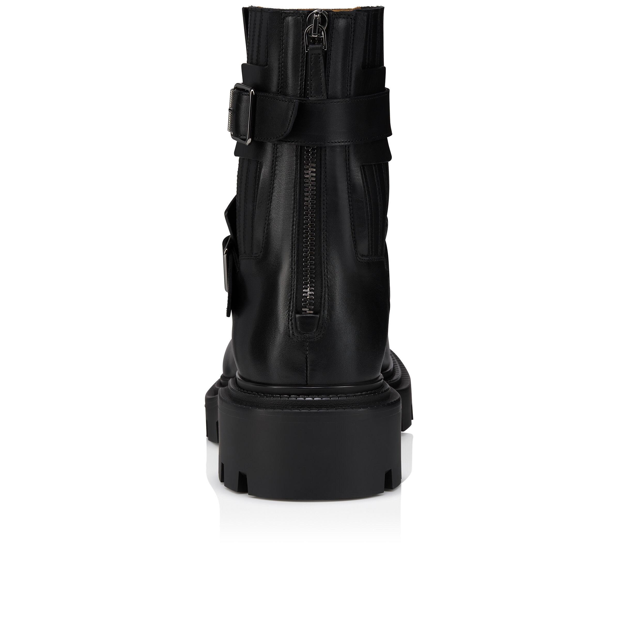 Christian Louboutin ブラックブーティ Booty Lock - ローブーツ - カーフレザー - ブラック