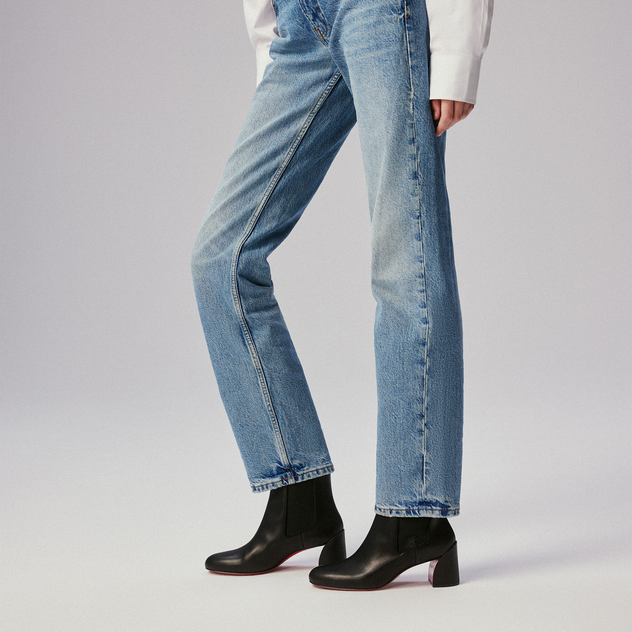 Turelastic 55 ブラック カーフレザー - Shoes - Women