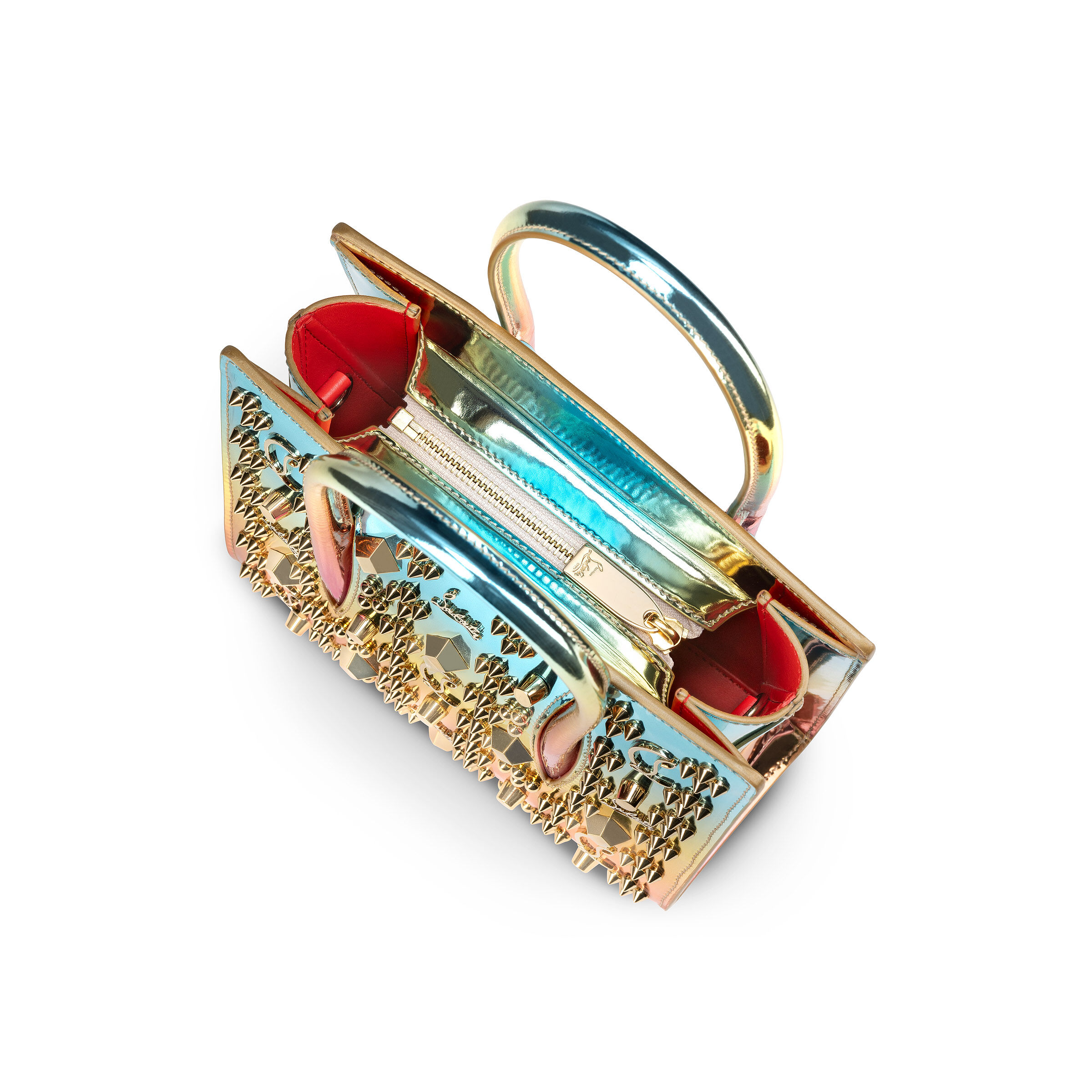 Paloma Mini - トップハンドルバッグ - レザー - マルチカラー - Christian Louboutin
