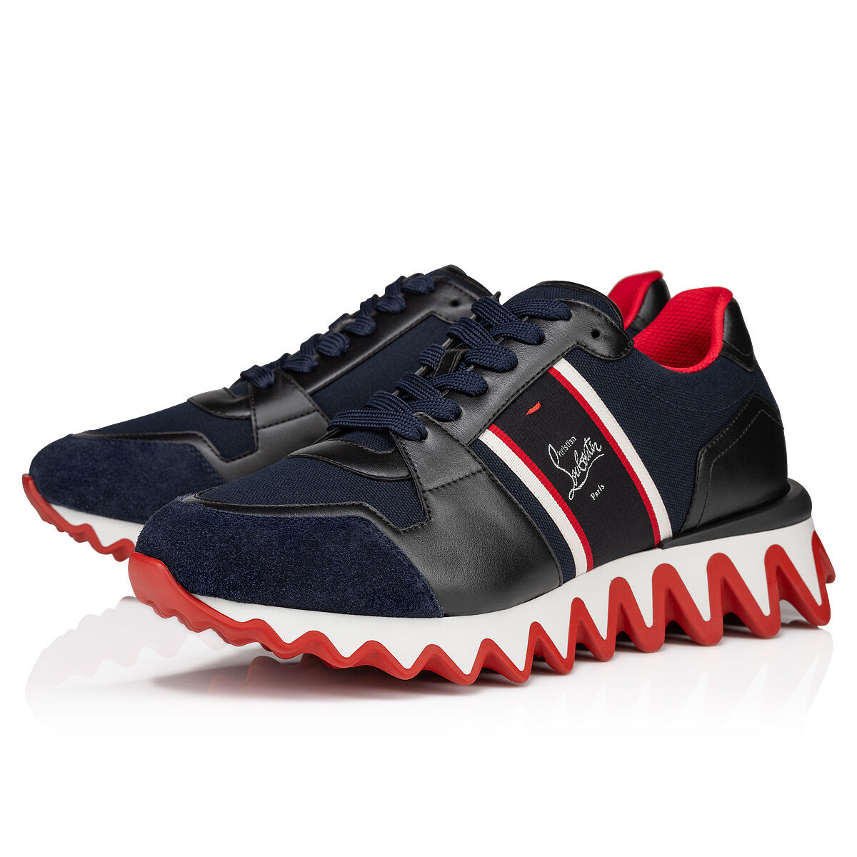 Nastroshark ブルー コットン - Shoes - Men - Christian Louboutin