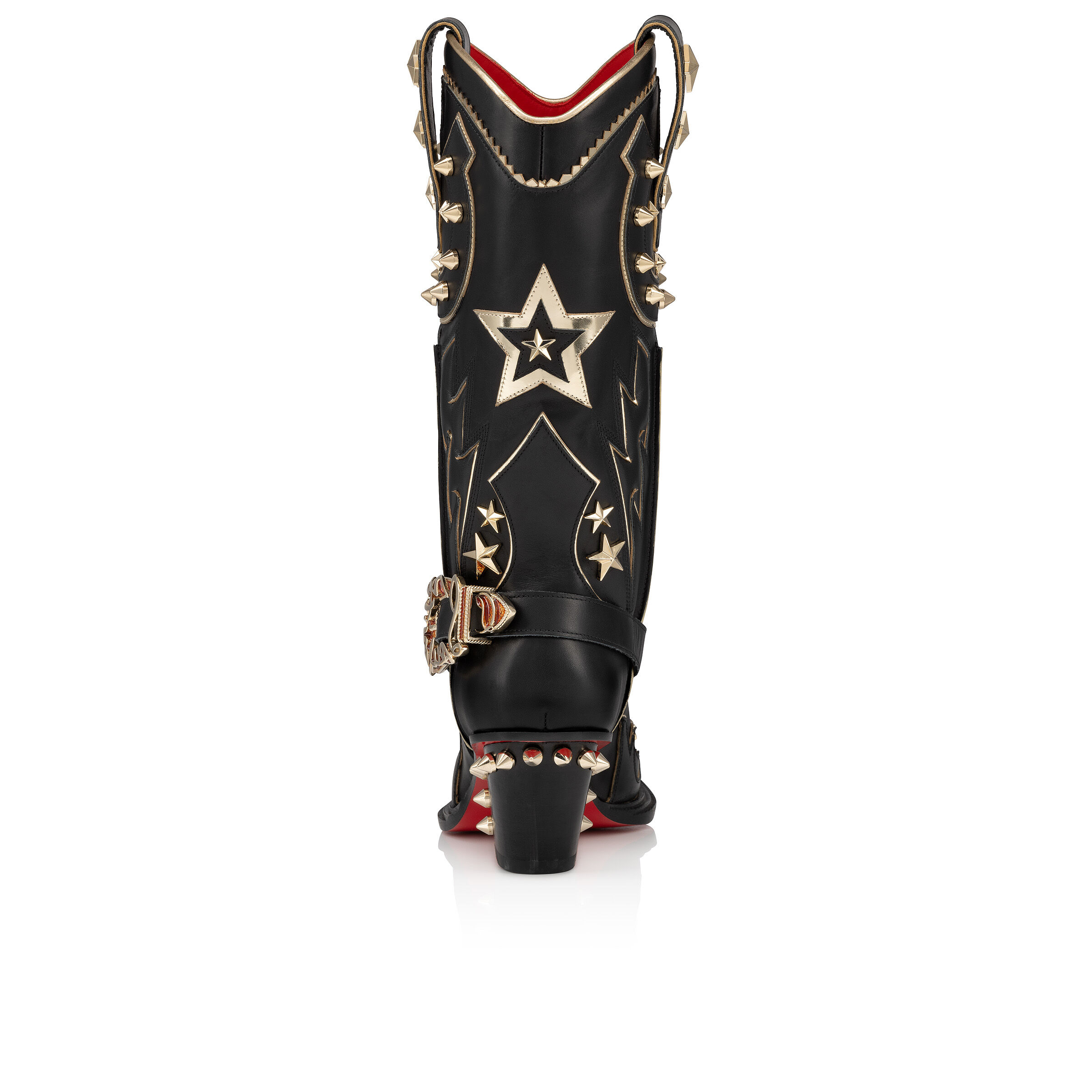 Kennywood Alta - 75 mm ブーツ - ナッパレザー - ブラック - Christian Louboutin