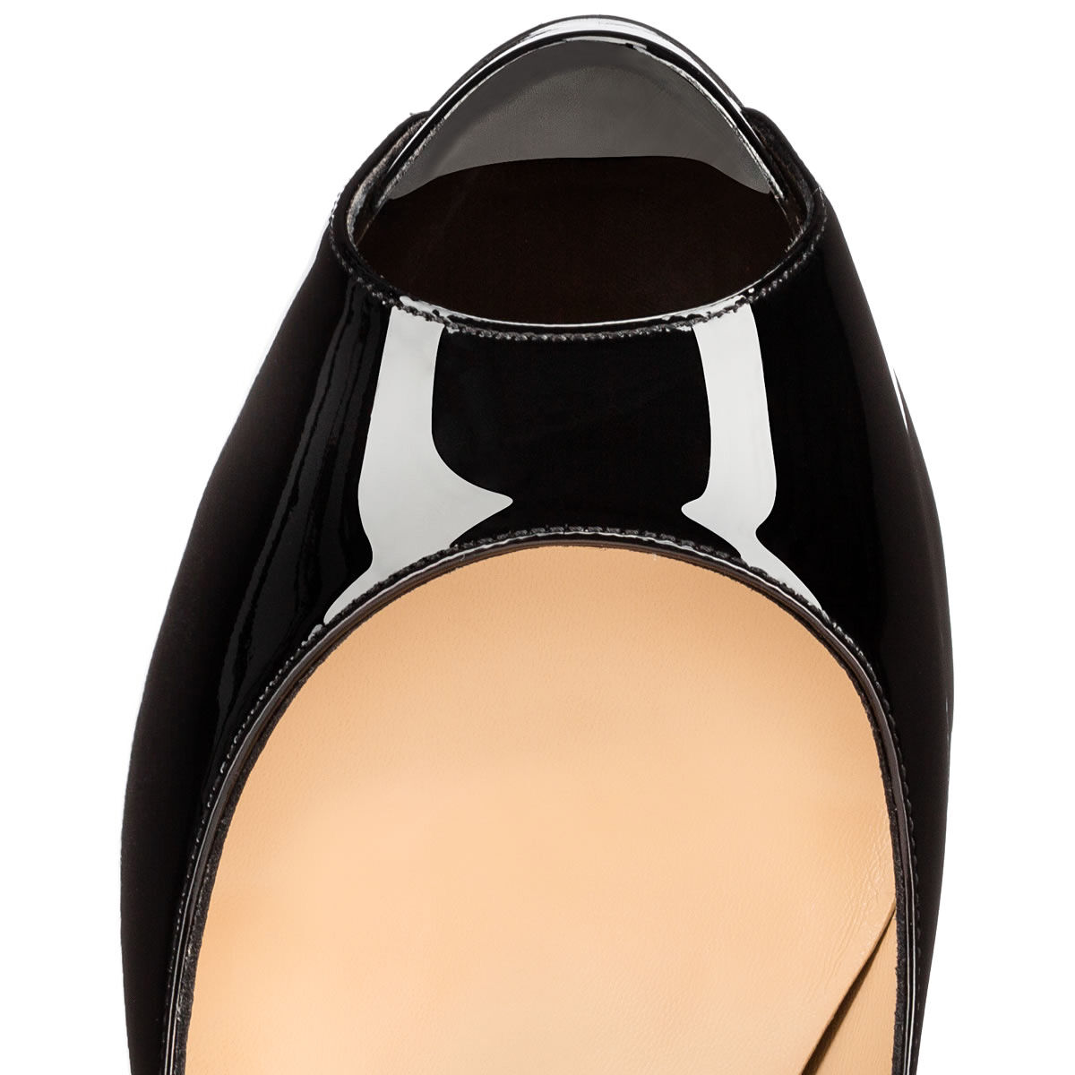 New Very Prive - 120 mm パンプス - パテントレザー - ブラック - ウィメンズ - Christian Louboutin
