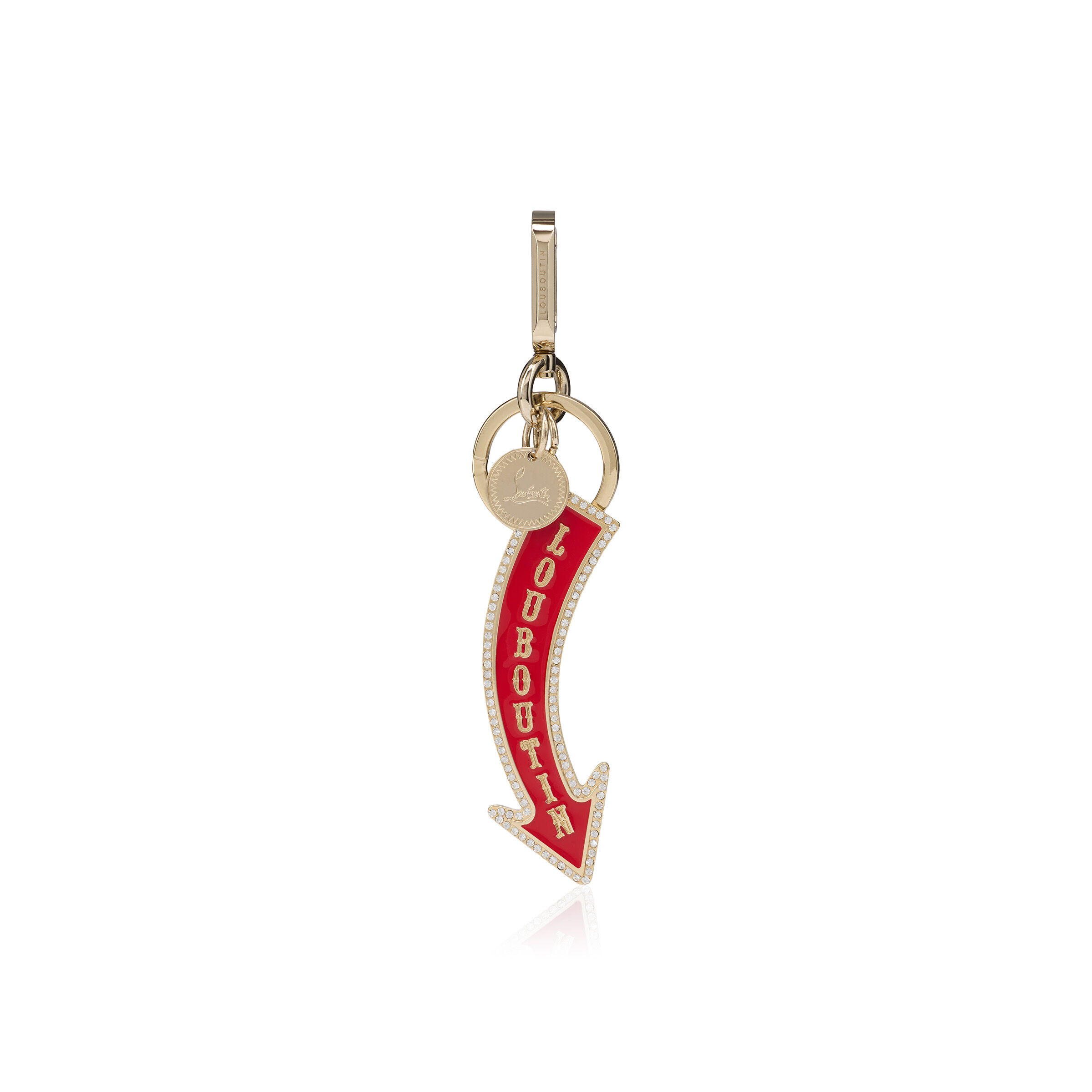 Keyring - キーリング - メタル - レッド - Christian Louboutin