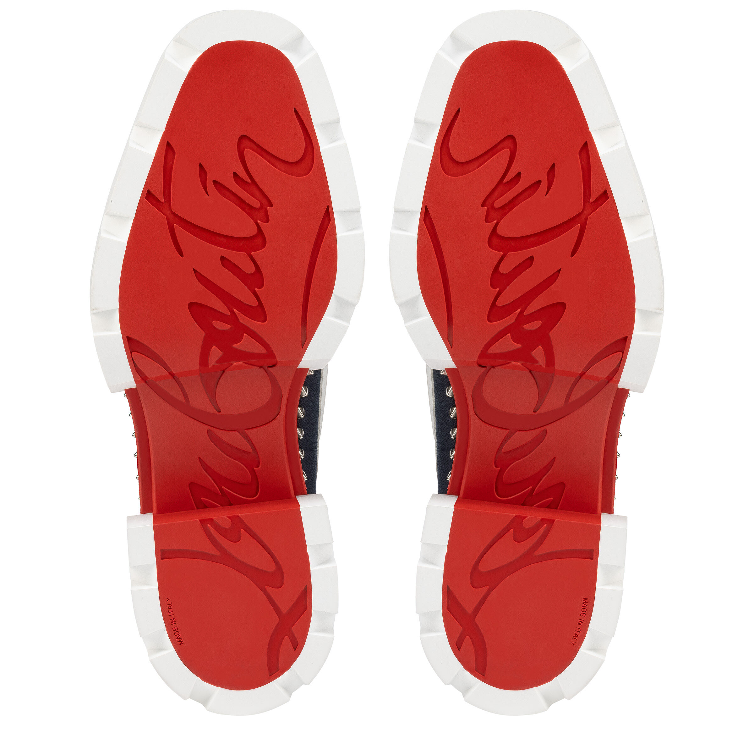 CHRISTIAN LOUBOUTIN /スムースカーフスキン ダービー シューズ Christian Louboutin - Degraginzbar Black Derby Shoe, 30mm