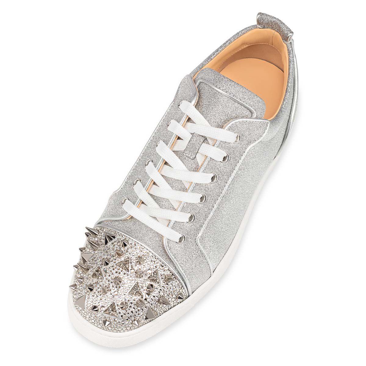 Louis Junior P Pik Pik Strass シルバー カーフレザー - Shoes - Men - Christian  Louboutin