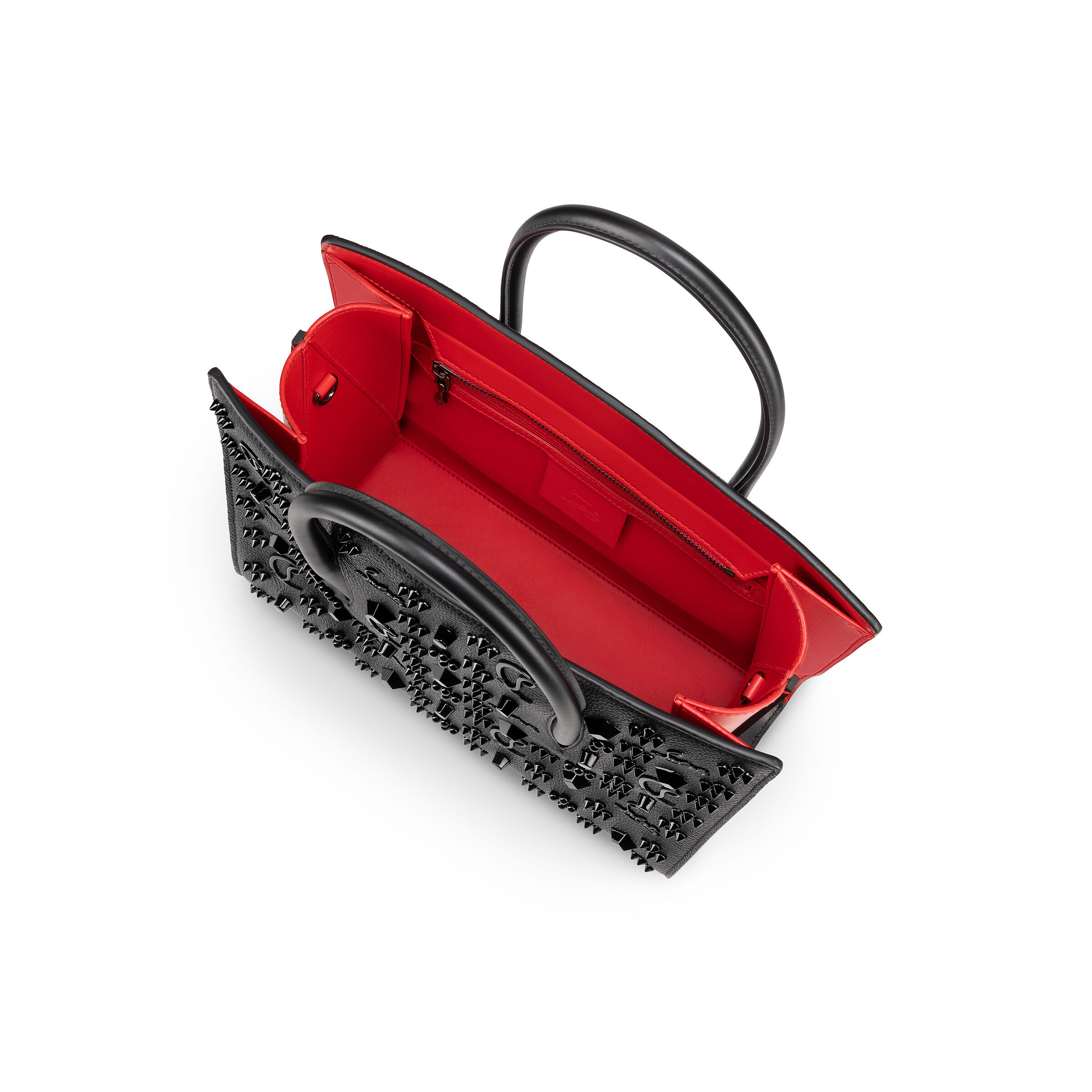 Paloma - トップハンドルバッグ - カーフレザー - ブラック - Christian Louboutin