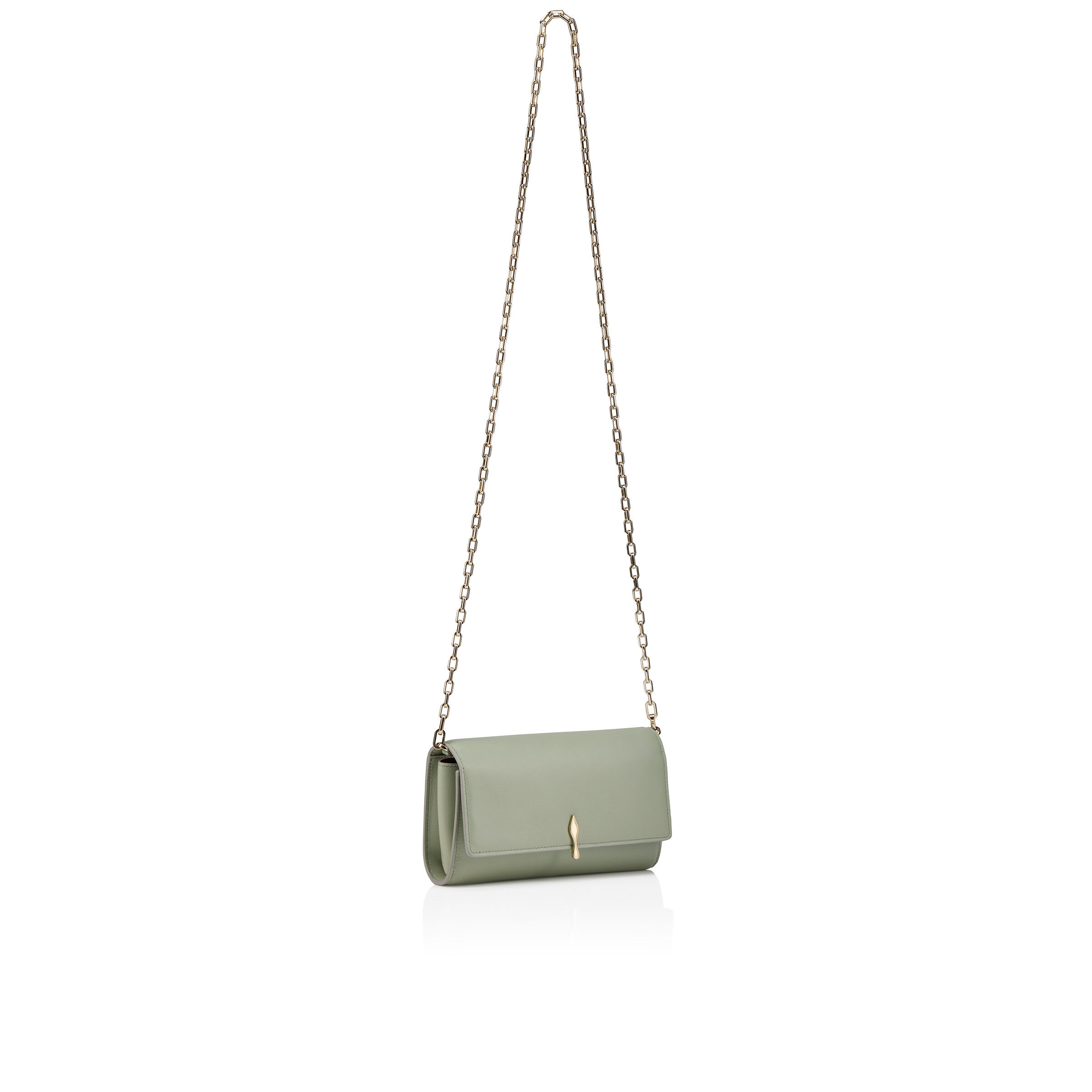 Bettina - チェーンウォレット - ナッパレザー - グリーン - Christian