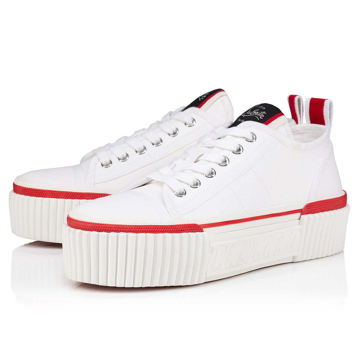 Super Pedro 40 ホワイト コットン - Shoes - Women - Christian Louboutin