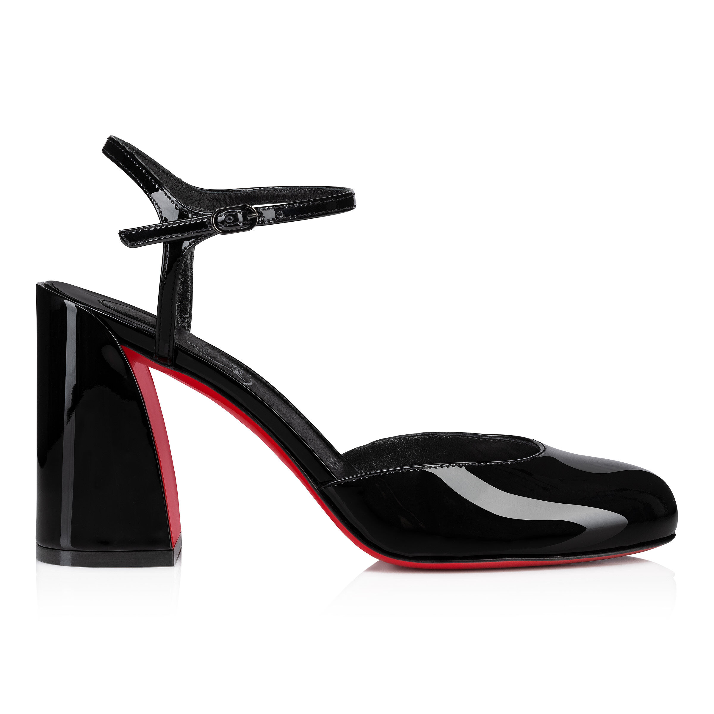 Jane Pump 85 ブラック パテントレザー - Shoes - Women - Christian Louboutin
