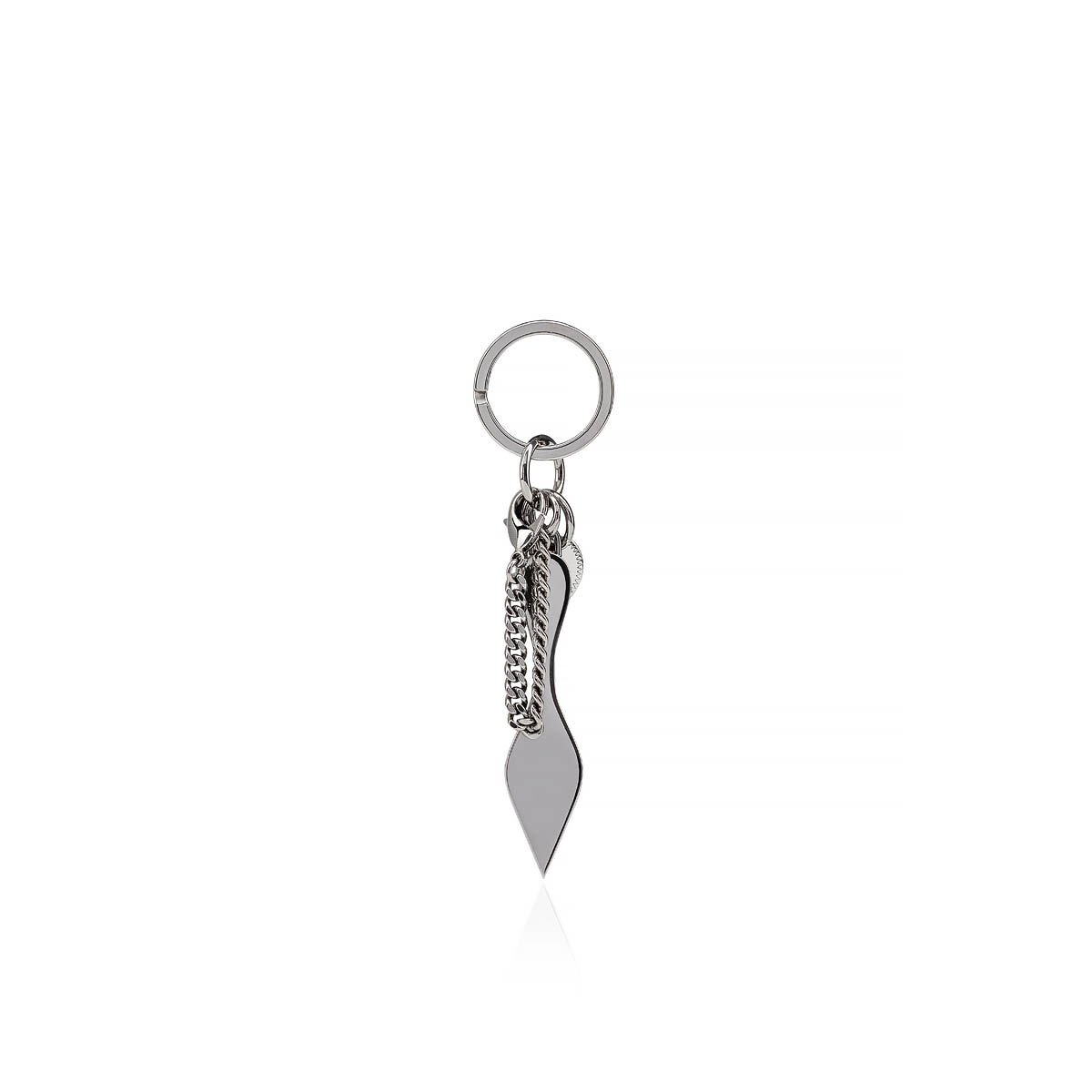 Red Sole keyring ブラック カーフレザー - Accessories - Women 