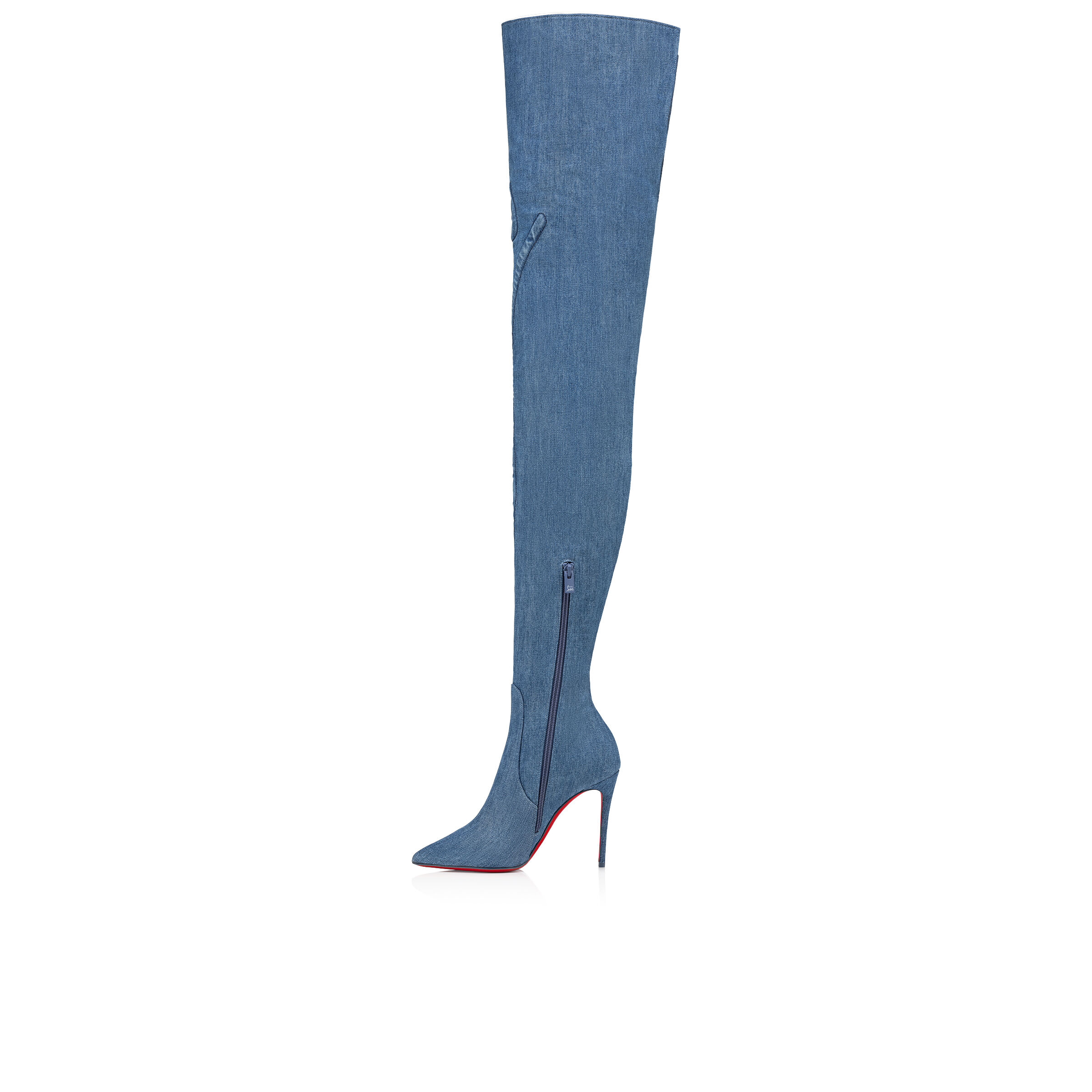 Kate Botta Alta Loubijeans 100 ブルー コットン - Shoes - Women - Christian  Louboutin