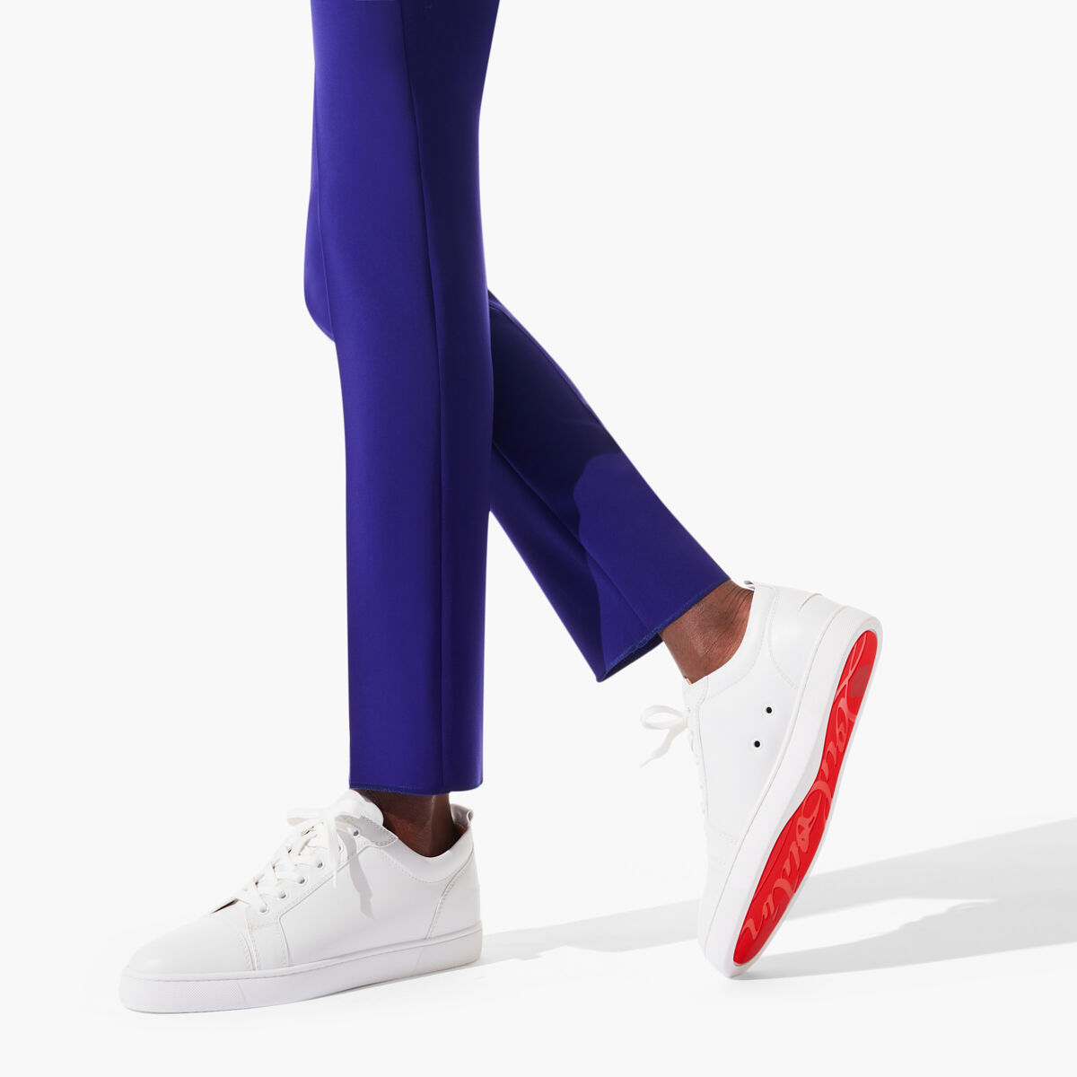 Louis Junior ホワイト カーフレザー - Shoes - Men - Christian Louboutin