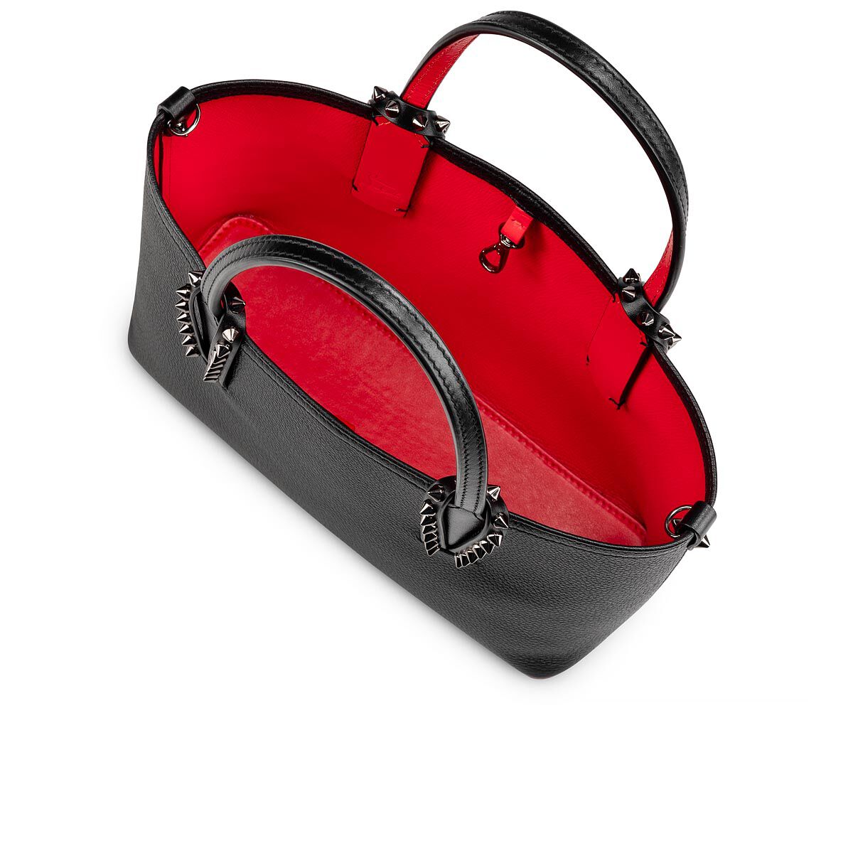 Cabata E/W Mini ブラック カーフレザー - Bags - Women - Christian Louboutin