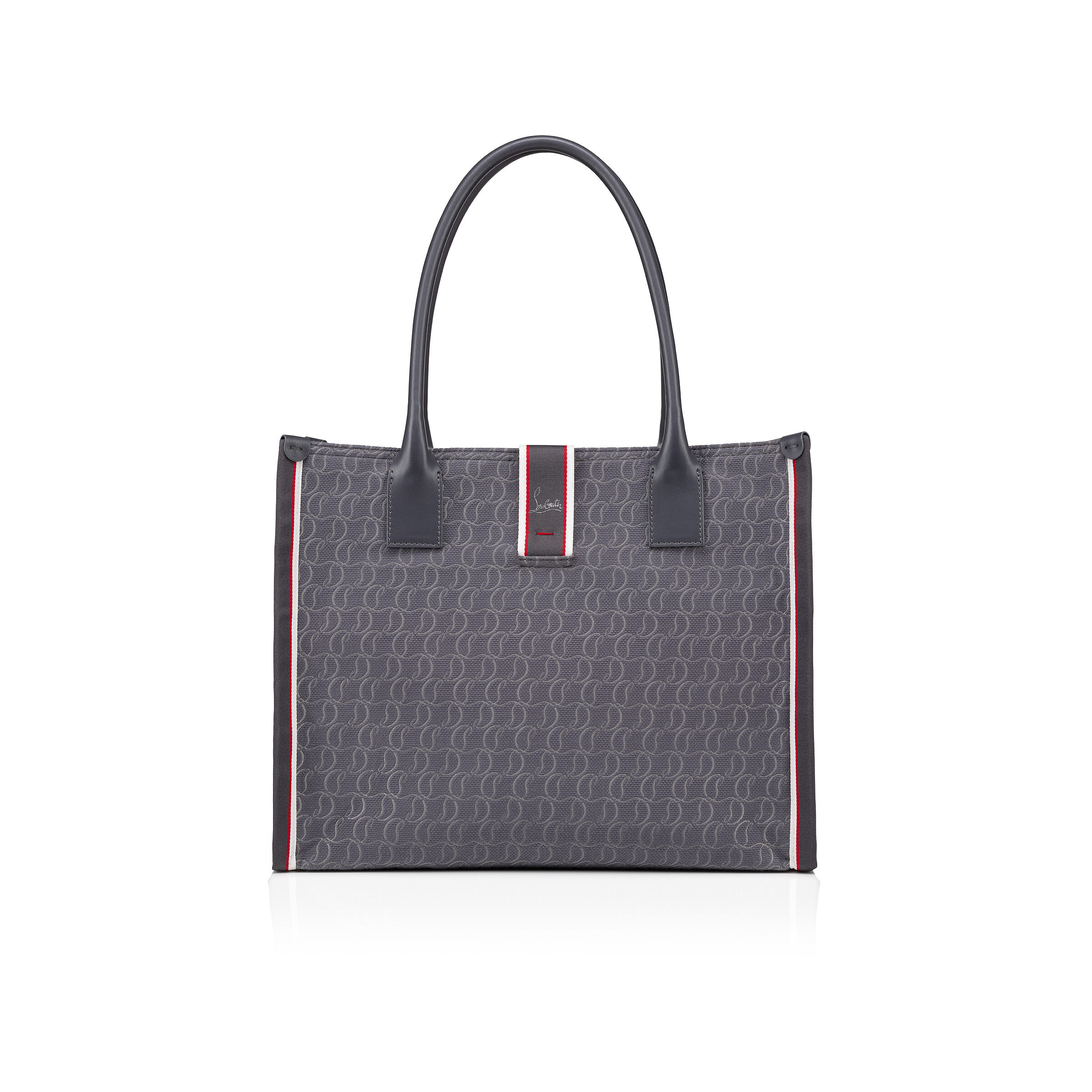 Nastroloubi - トートバッグ - ファブリック - グレー - Christian Louboutin