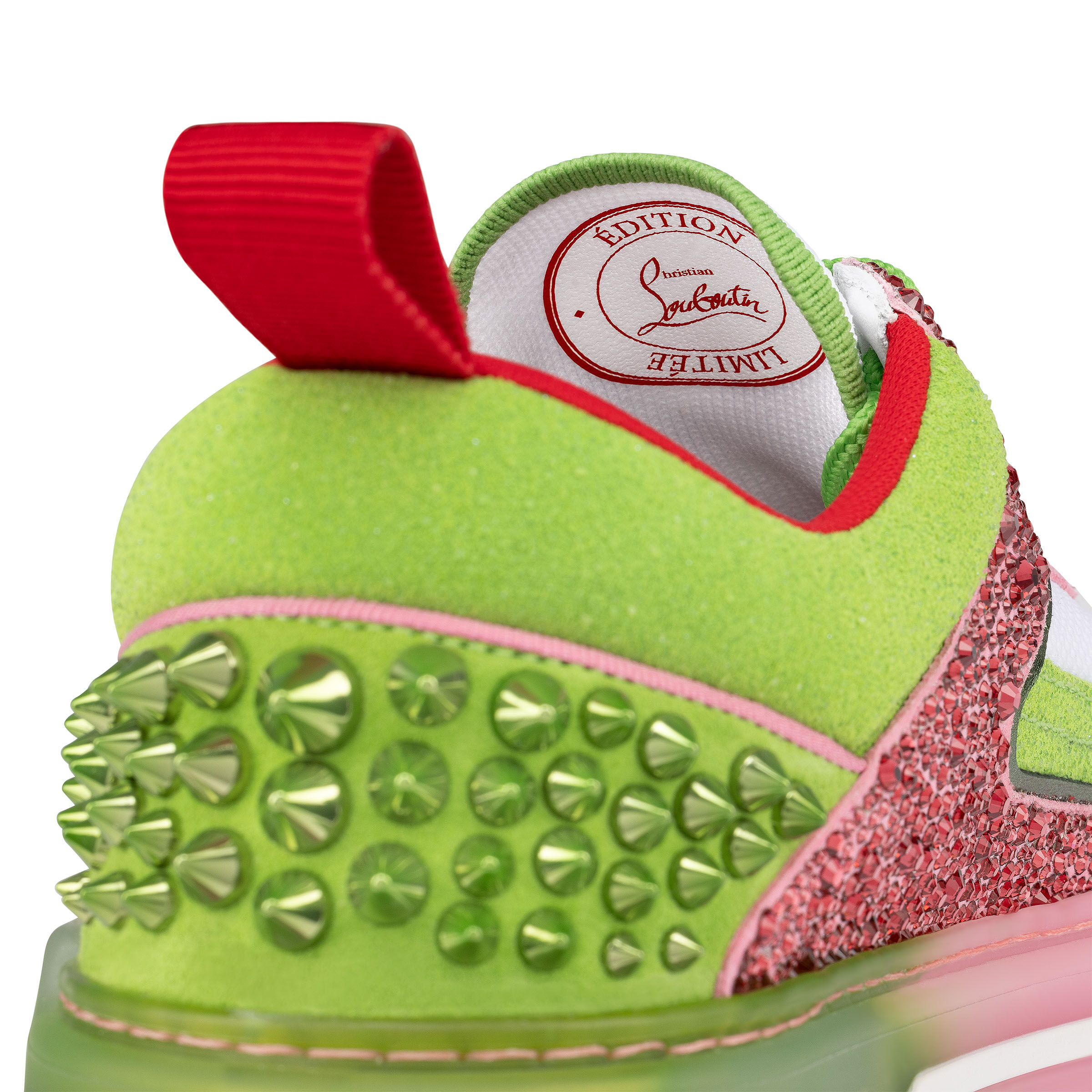 【SALE／60%OFF】 - スニーカー - Strass Astroloubi スエード ピンク - 靴