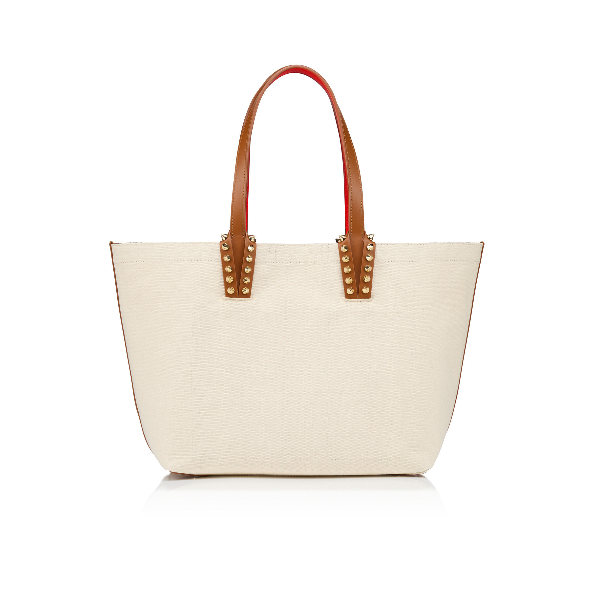 Cabata small - トートバッグ - コットン - ベージュ