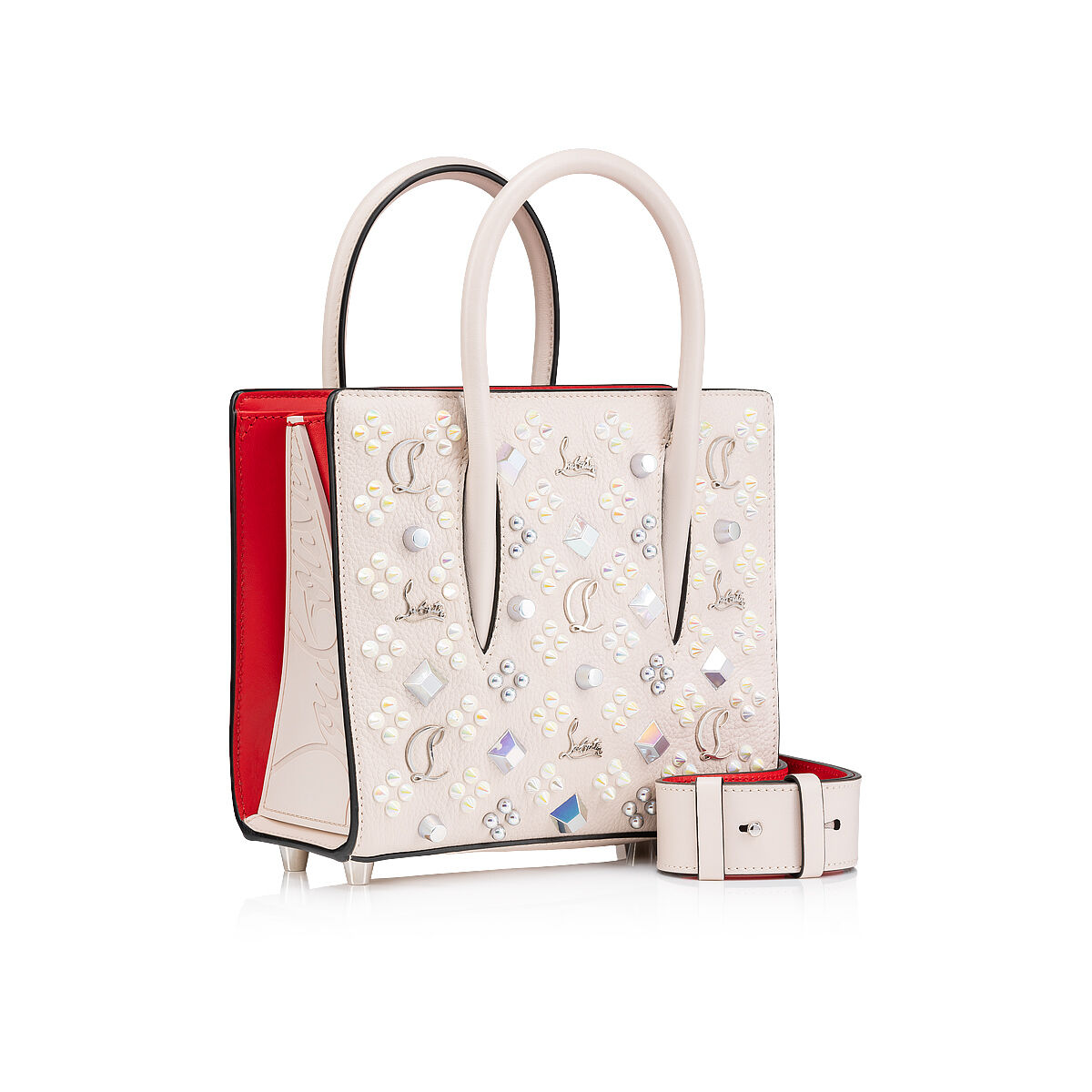 Paloma mini ベージュ カーフレザー - Bags - Women - Christian Louboutin