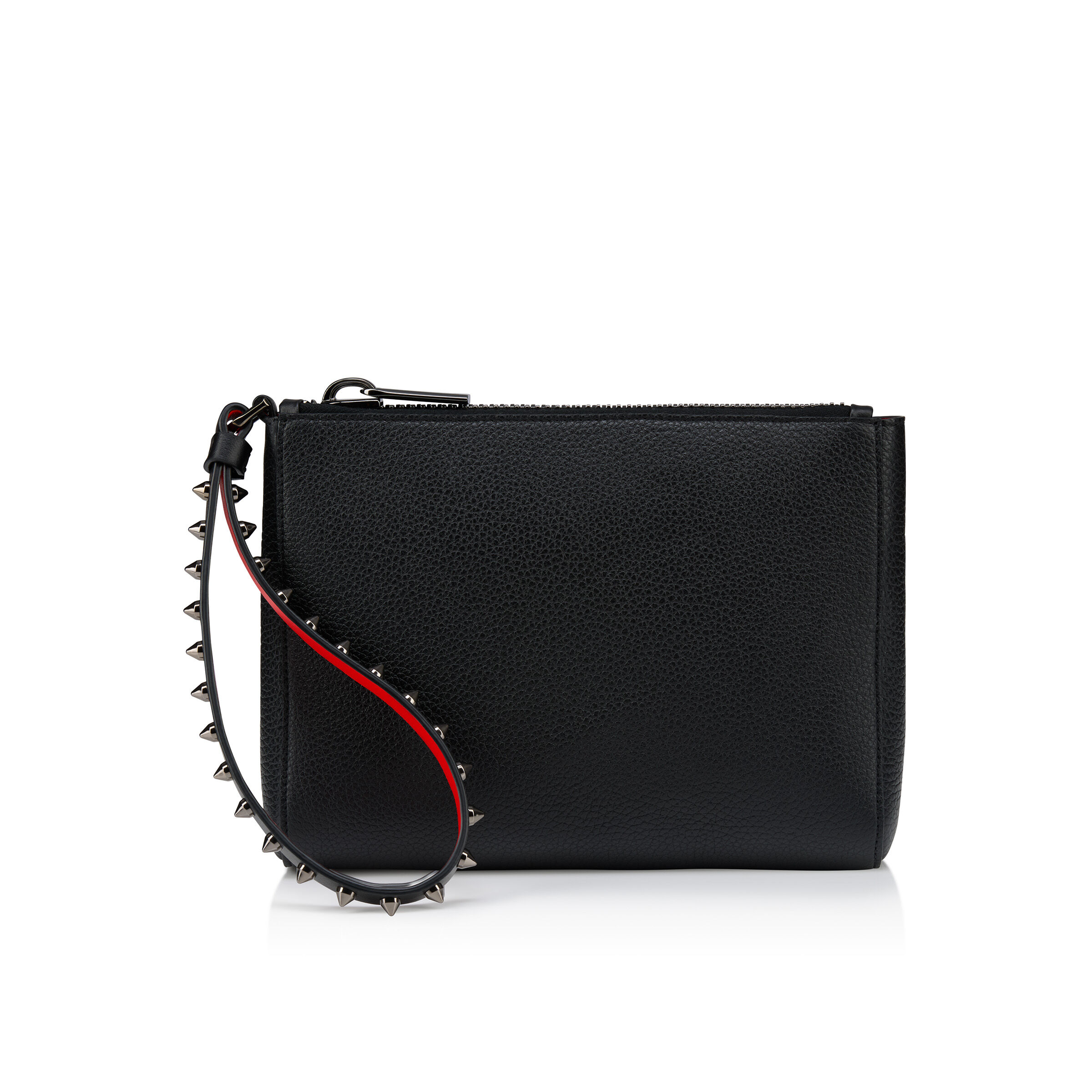 Christian Louboutin★クリスチャンルブタン Cabata ミニ ポーチ Cabata mini - ポーチ - カーフレザー - ブラック - Christian