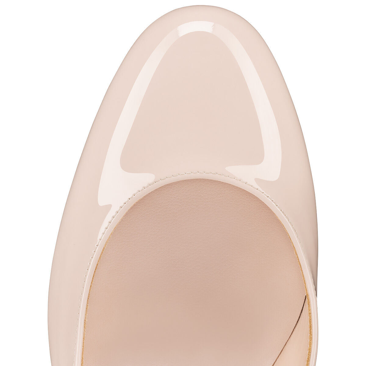 Miss Jane - 55 mm メリージェーン - パテントレザー - ベージュ - ウィメンズ - Christian Louboutin