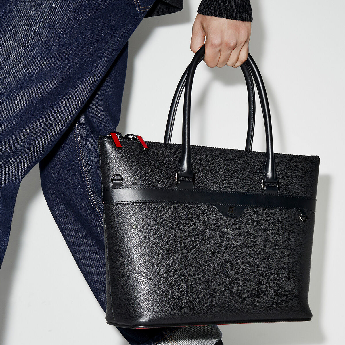 2024春の新作 Kabiker 2.0 Christian - Men - Bags - カーフレザー ブラック バッグ
