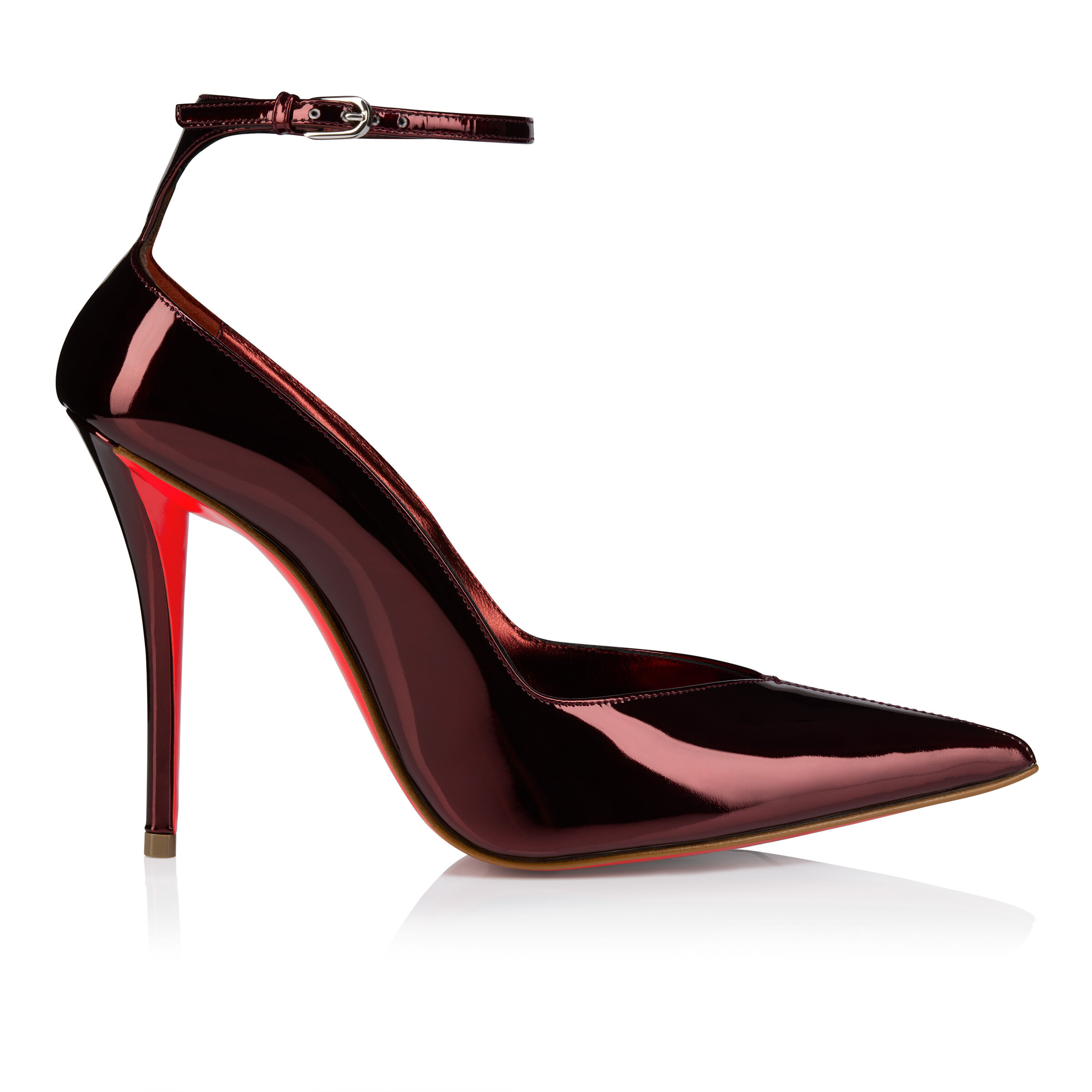 Erozee - 100 ストラップパンプス - カーフレザー - オレンジ