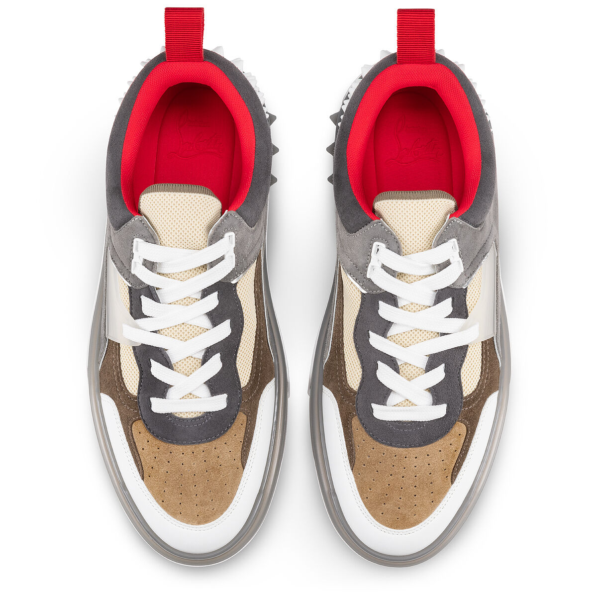 25SS【ルブタン】Astroloubi スニーカー カーフレザー CLロゴ Astroloubi - Sneakers - Calf leather and suede - Black - Men