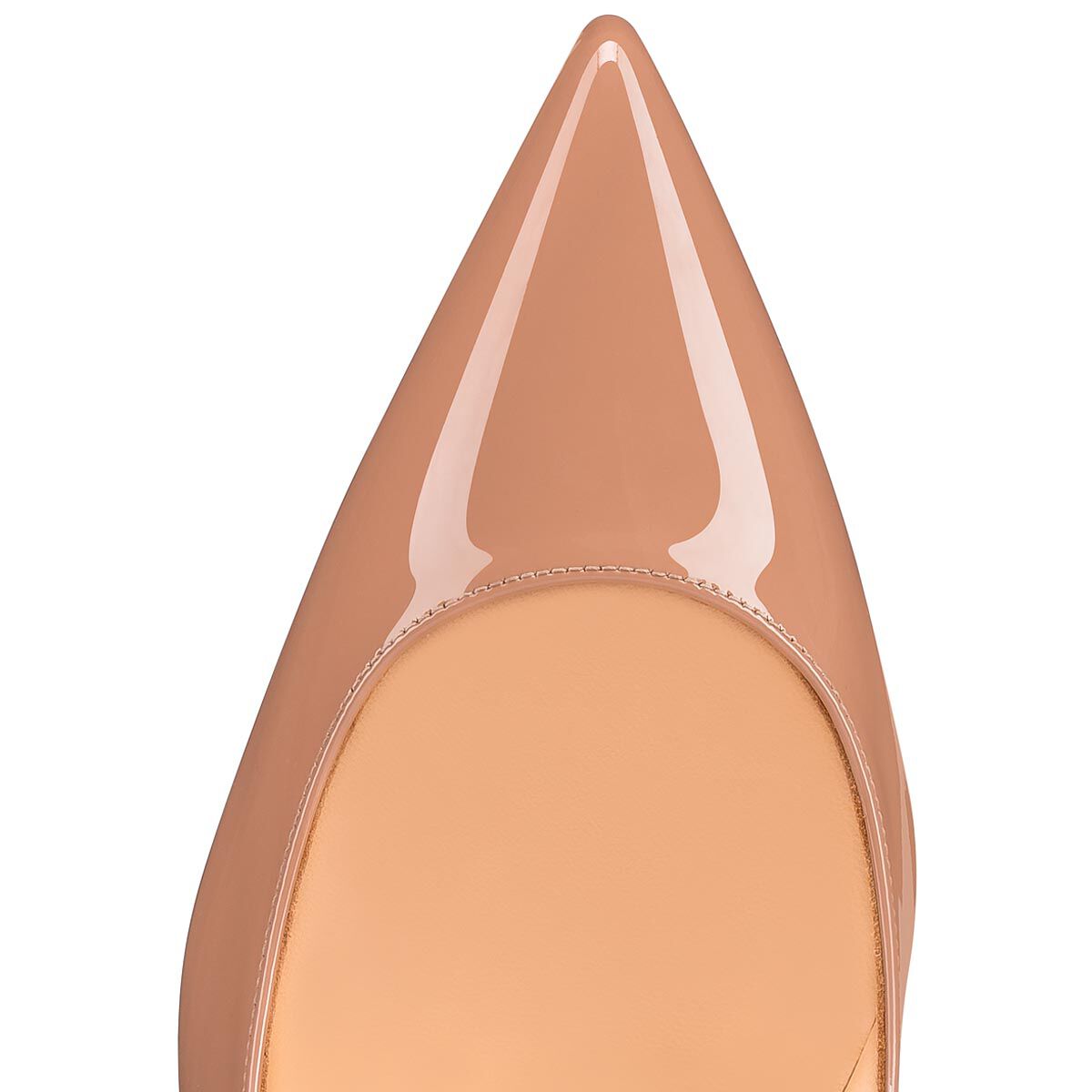 Kate 85 ベージュ パテントレザー - Shoes - Women - Christian Louboutin