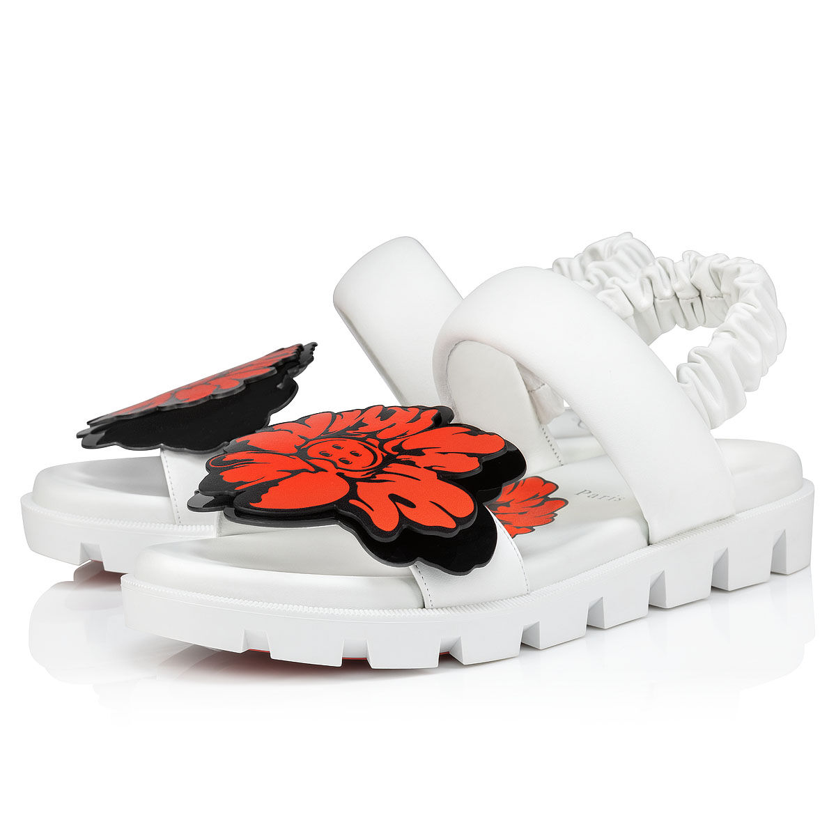 Christian Louboutin - 極美品 ルブタン スワロフスキーサンダル サイズ35.5の通販 by tA.co's shop｜ クリスチャンルブタンならラクマ