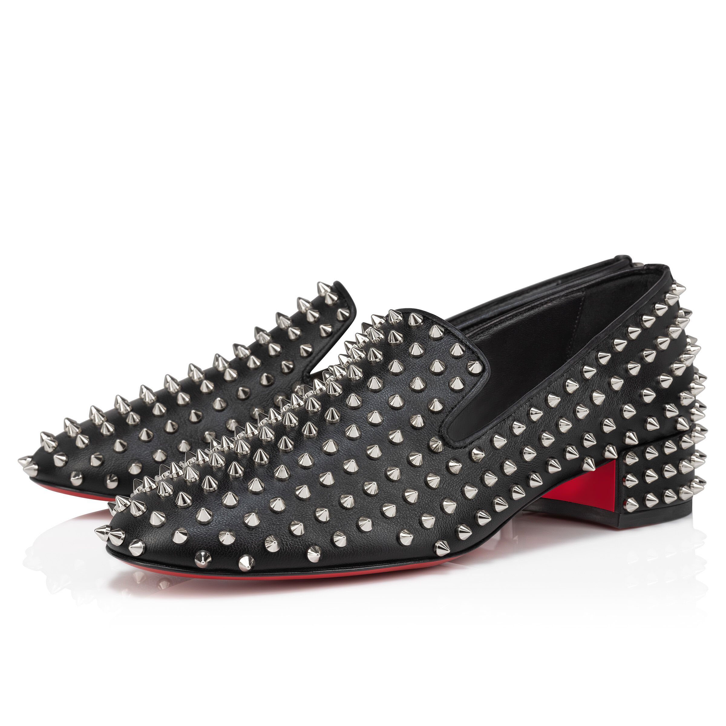 Spikeasy - 30 mm ローファー - ナッパレザー - ブラック - ウィメンズ - Christian Louboutin