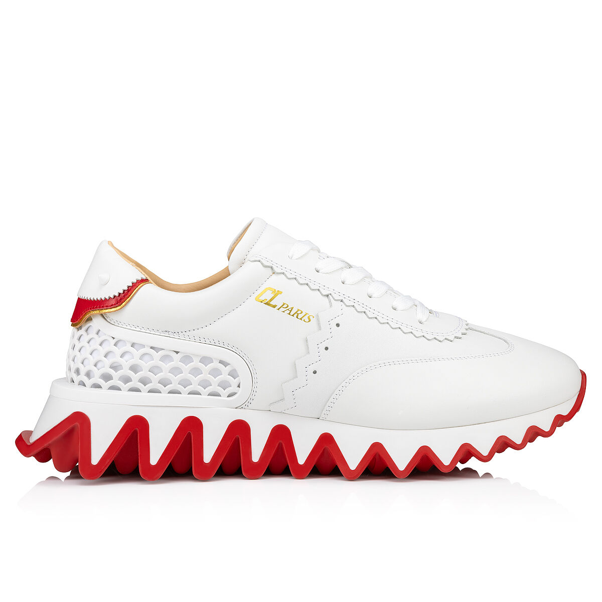 Loubishark (MEN) ホワイト カーフレザー - Shoes - Men